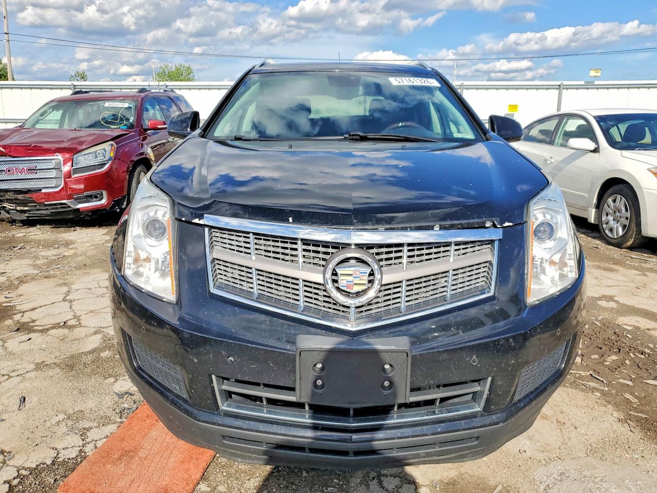 2012 Cadillac Srx Luxury Collection Black vin: 3GYFNDE34CS574792