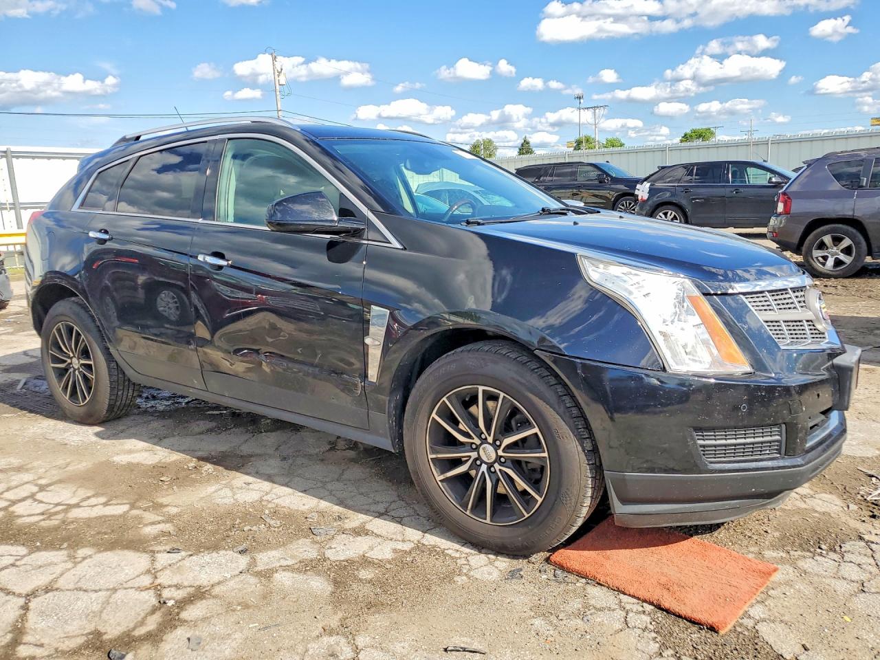 2012 Cadillac Srx Luxury Collection Black vin: 3GYFNDE34CS574792