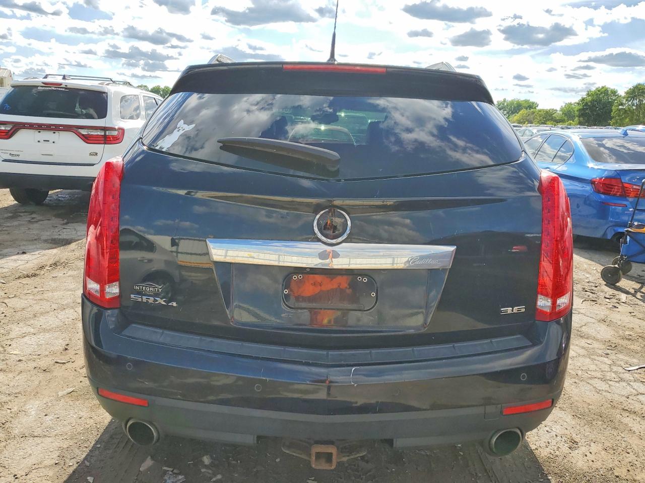 2012 Cadillac Srx Luxury Collection Black vin: 3GYFNDE34CS574792