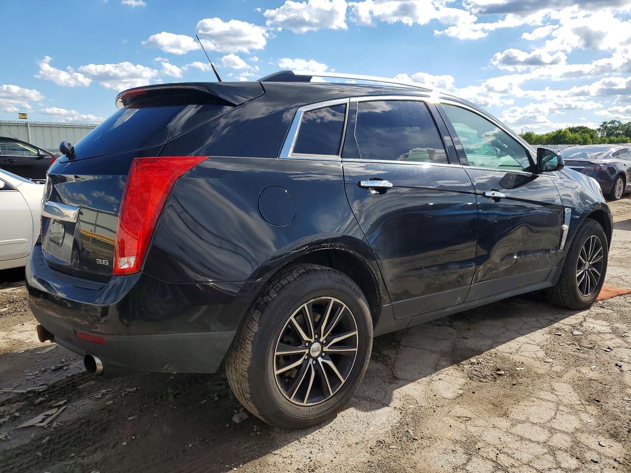 2012 Cadillac Srx Luxury Collection Black vin: 3GYFNDE34CS574792