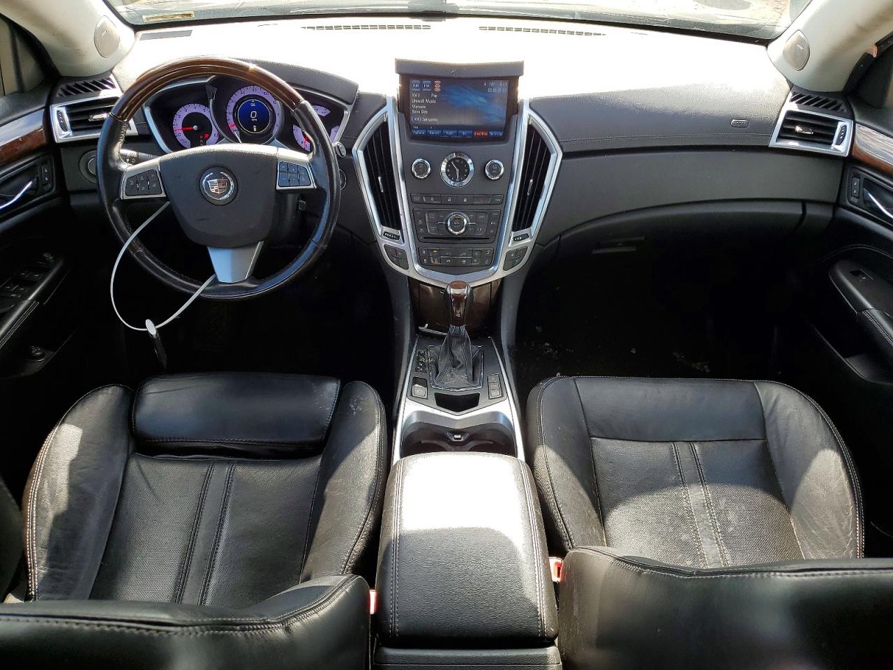 2012 Cadillac Srx Luxury Collection Black vin: 3GYFNDE34CS574792