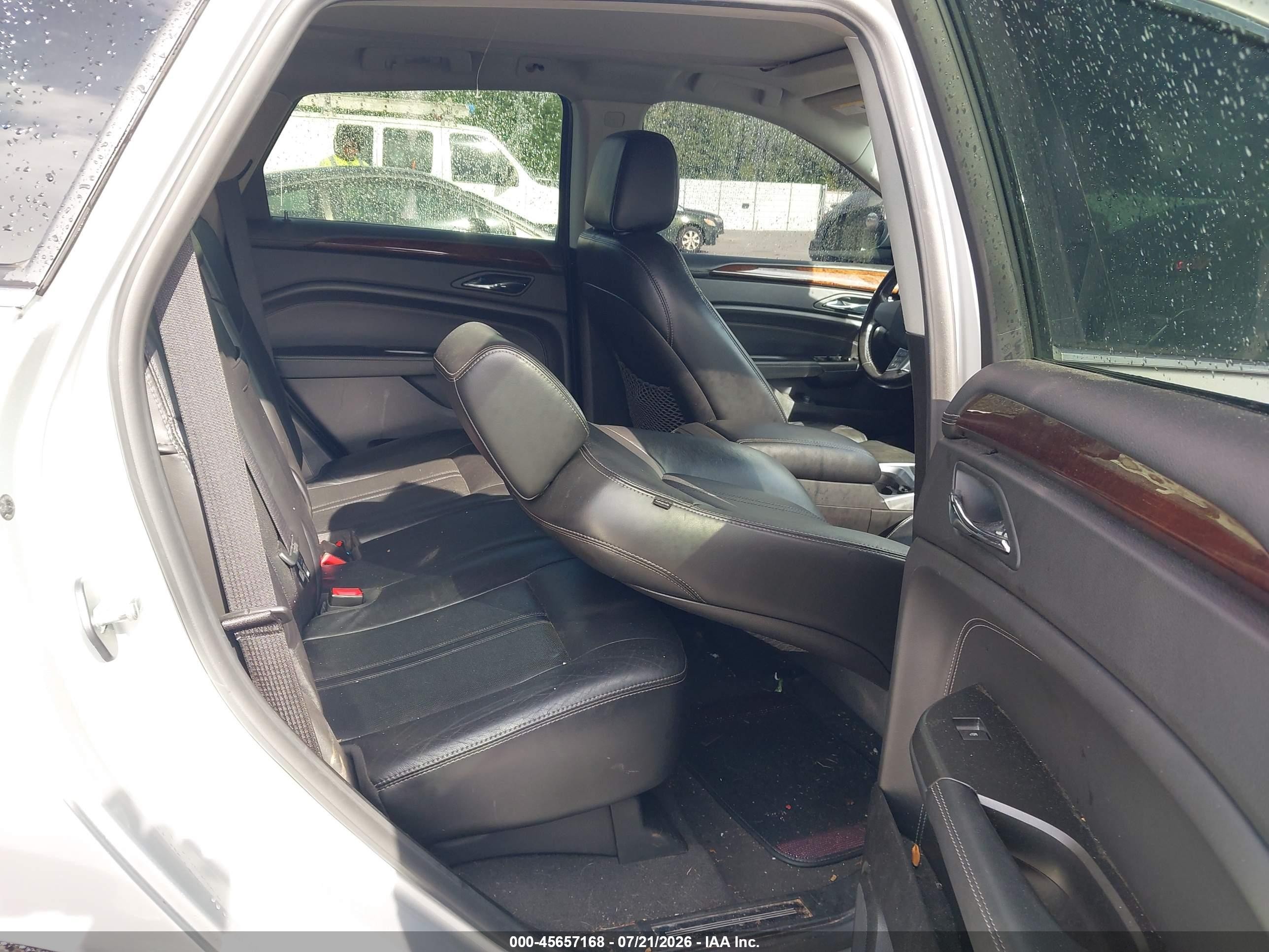 2012 Cadillac Srx Luxury Collection Silver vin: 3GYFNDE34CS625790