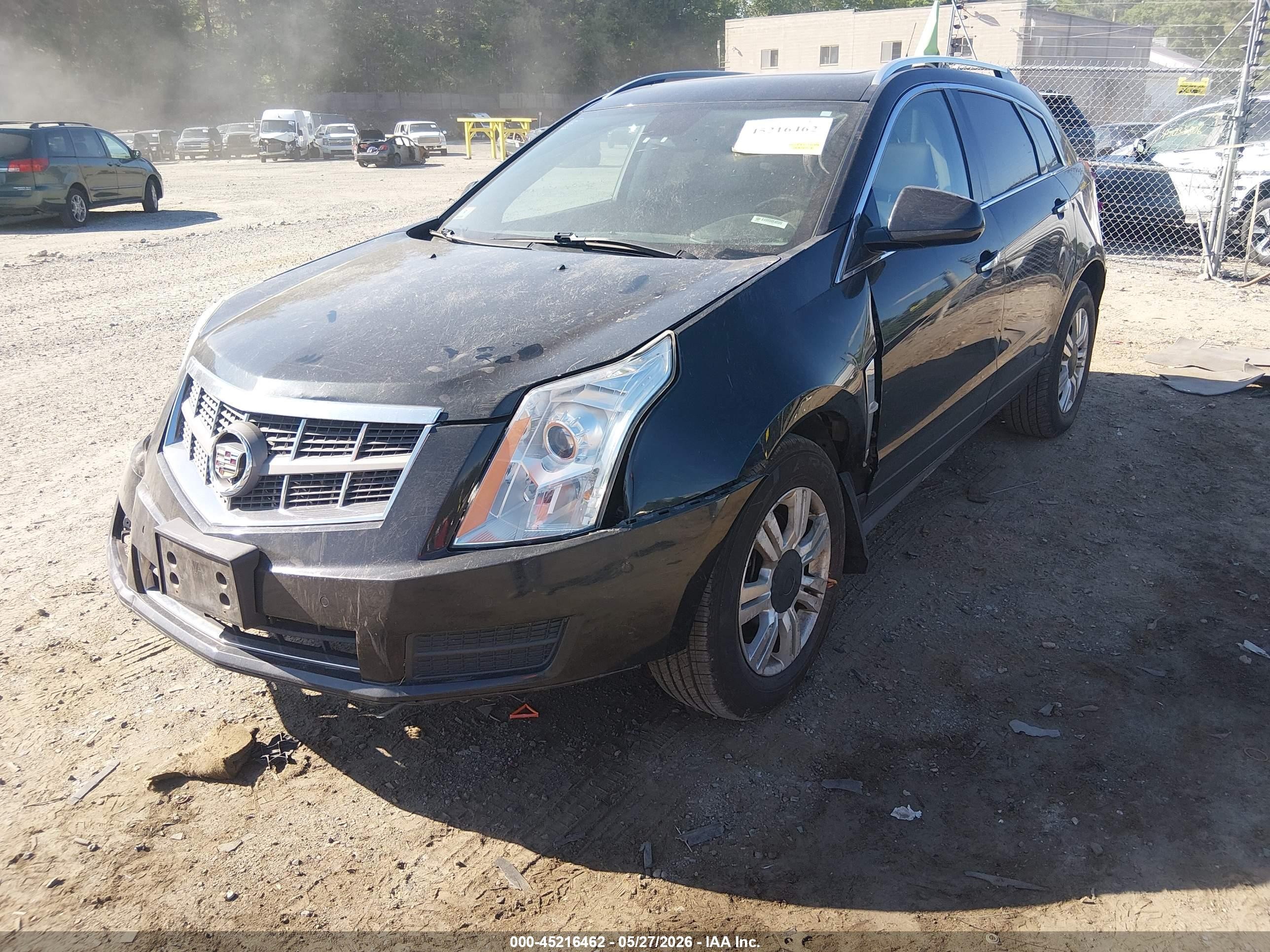 2012 Cadillac Srx Luxury Collection Black vin: 3GYFNDE34CS647319