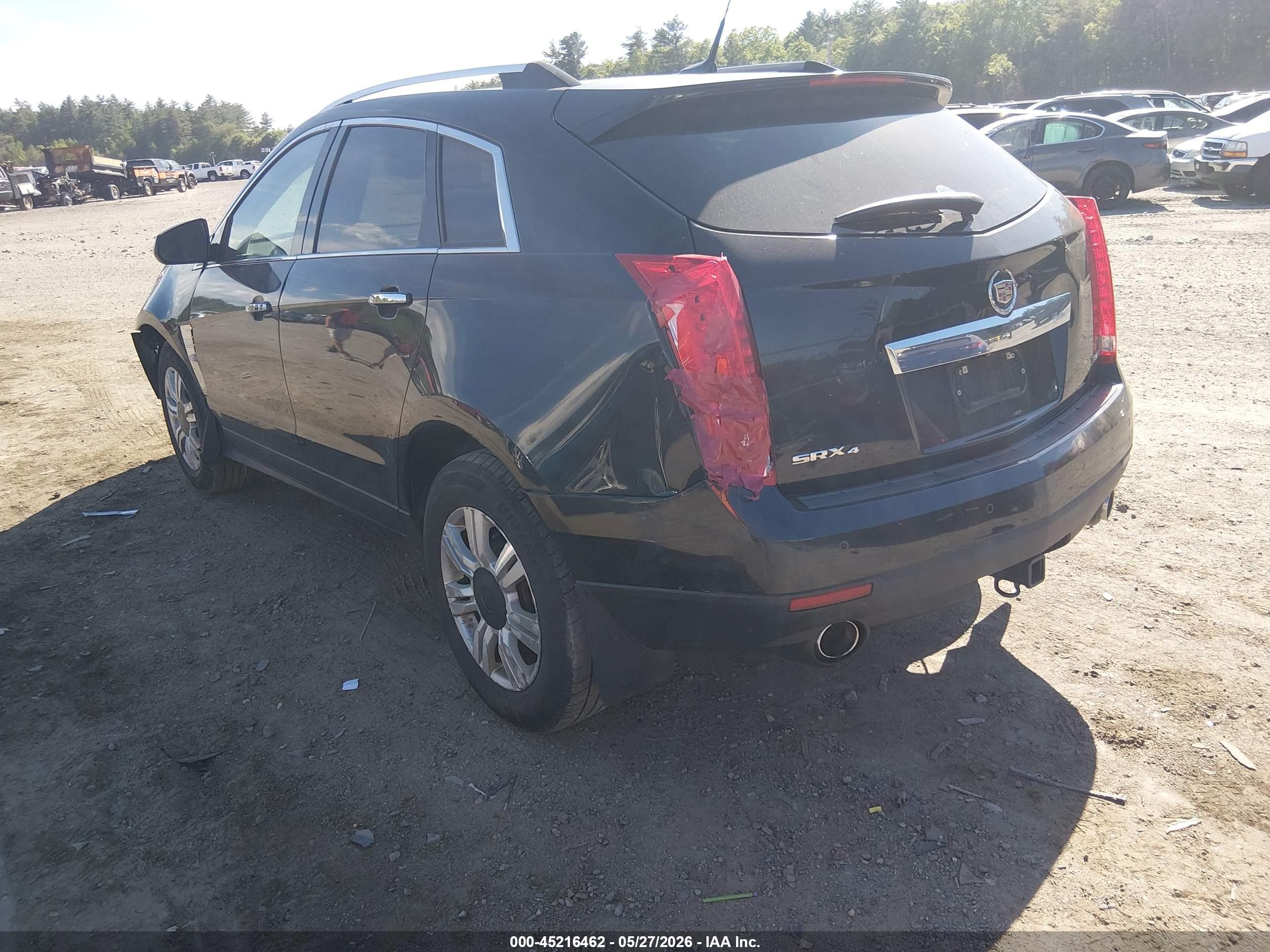 2012 Cadillac Srx Luxury Collection Black vin: 3GYFNDE34CS647319
