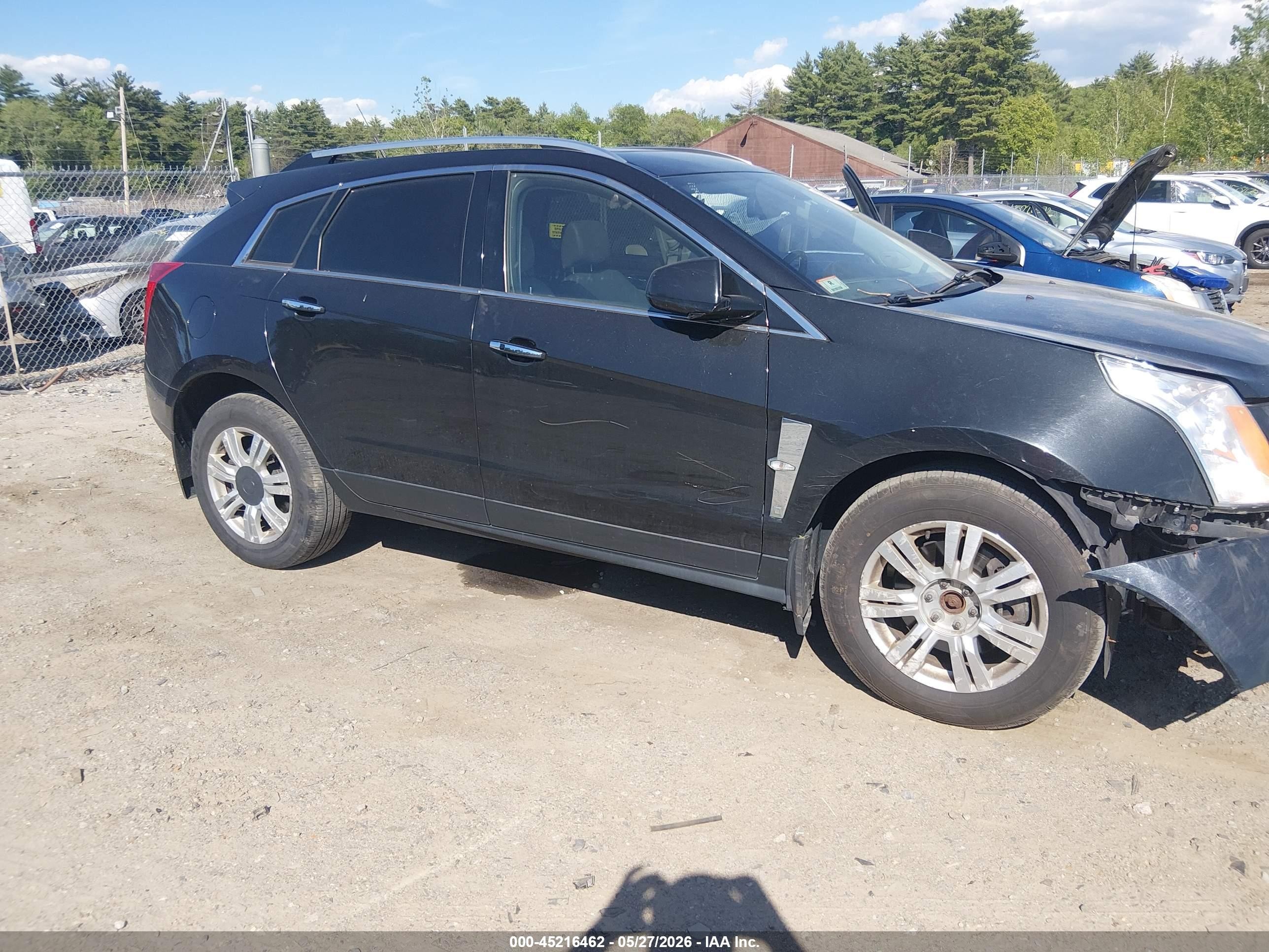 2012 Cadillac Srx Luxury Collection Black vin: 3GYFNDE34CS647319