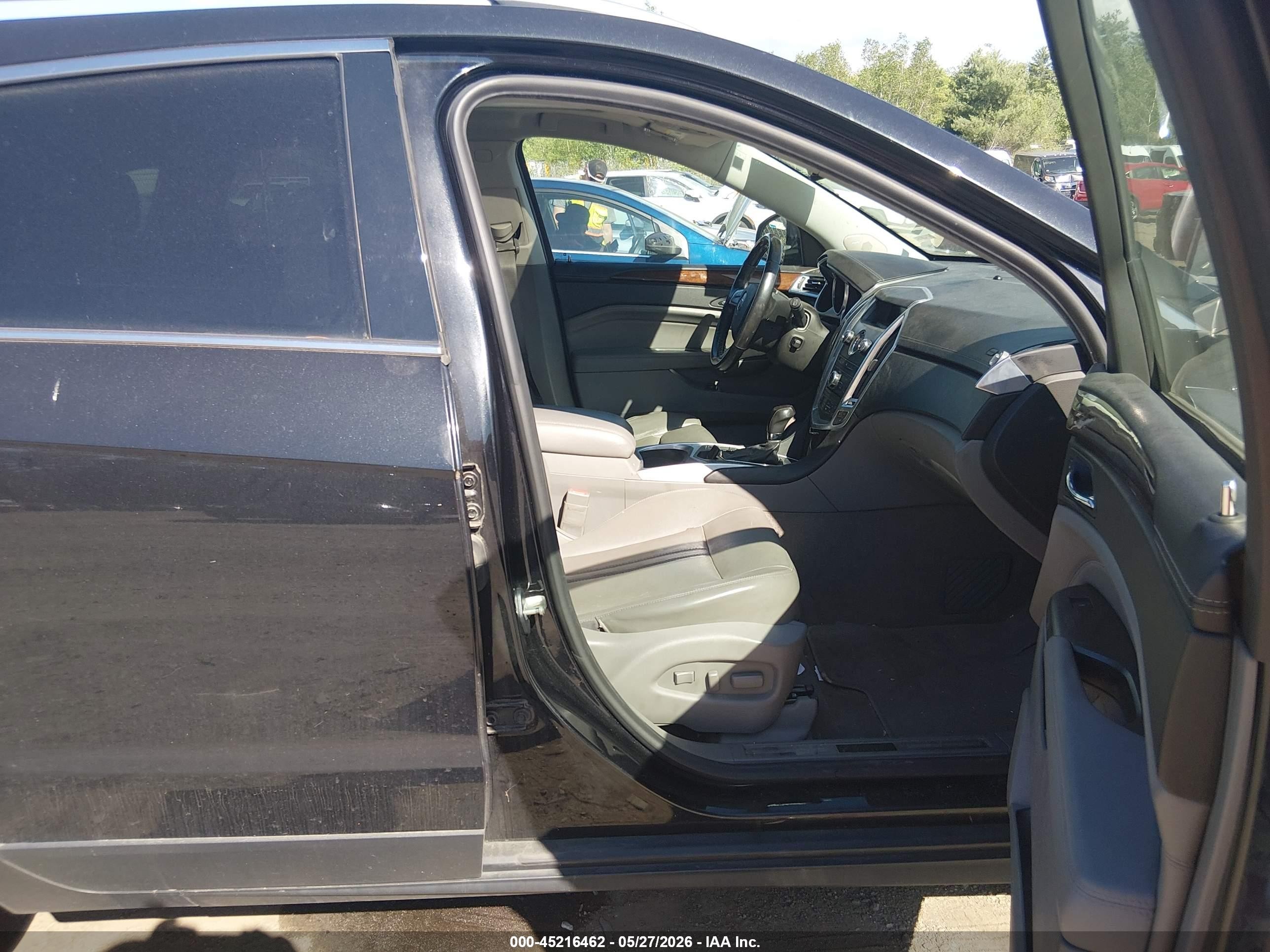 2012 Cadillac Srx Luxury Collection Black vin: 3GYFNDE34CS647319