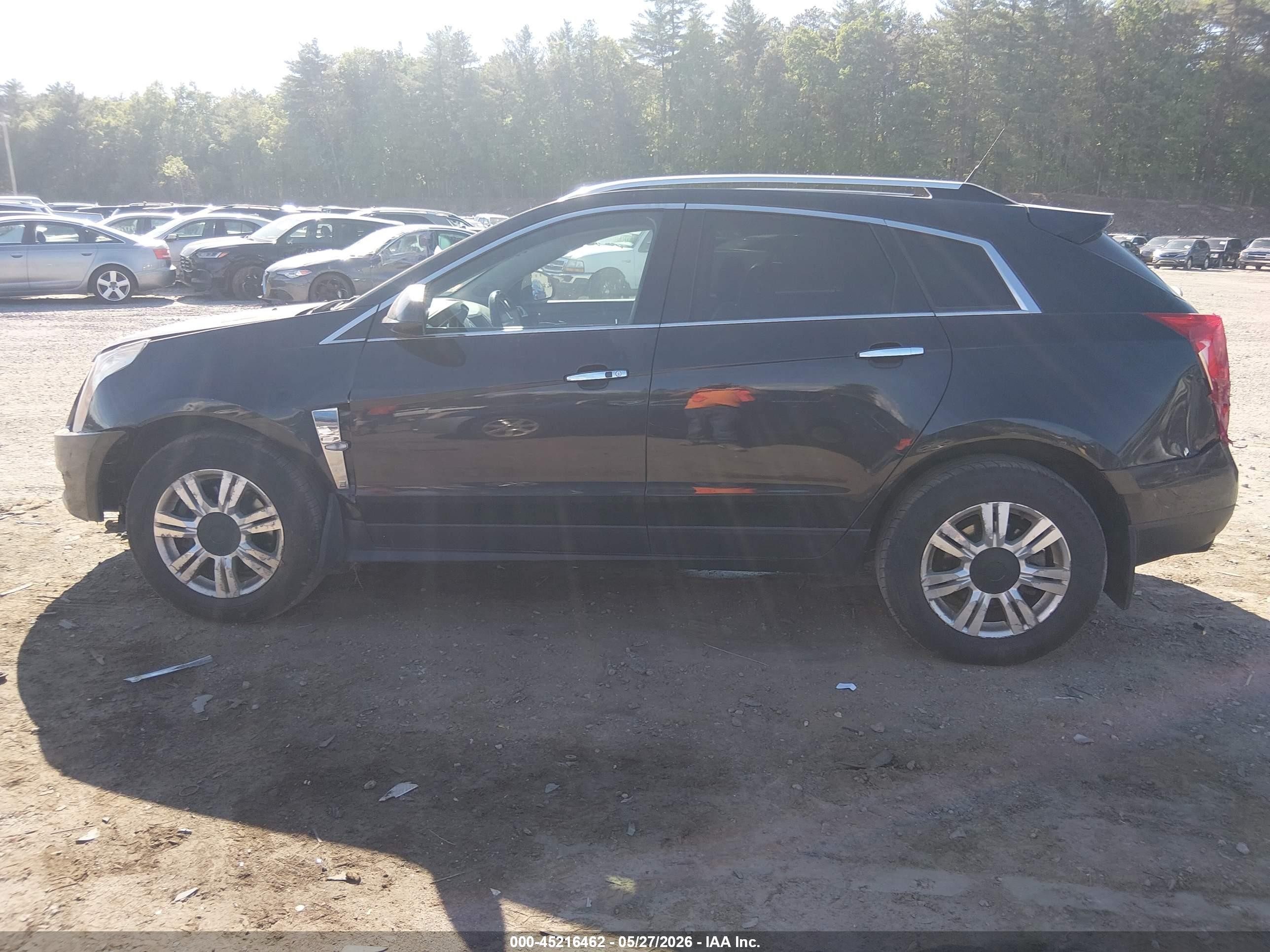 2012 Cadillac Srx Luxury Collection Black vin: 3GYFNDE34CS647319