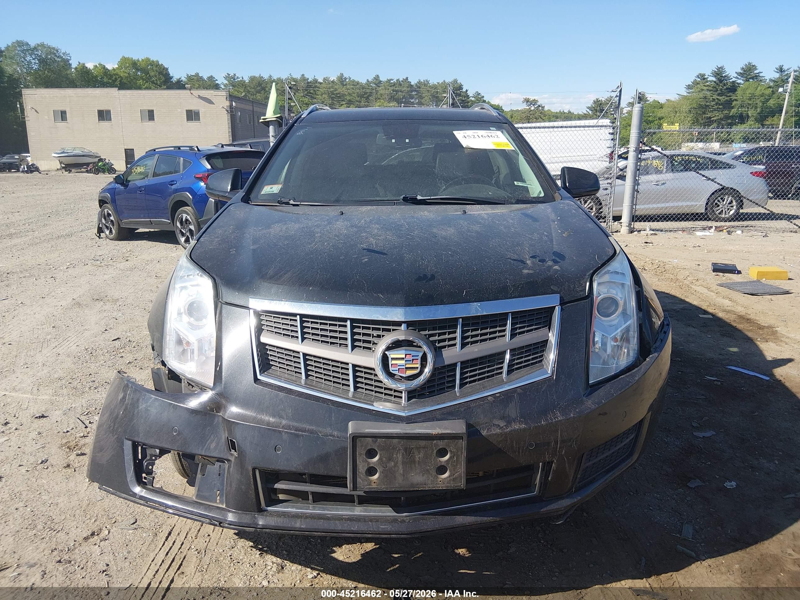 2012 Cadillac Srx Luxury Collection Black vin: 3GYFNDE34CS647319