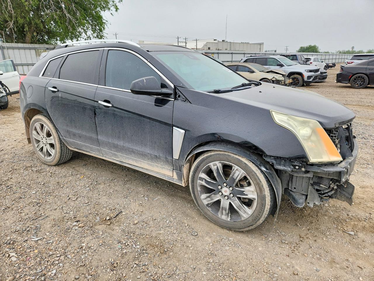 2015 Cadillac Srx Premium Collection Black vin: 3GYFNDE34FS609853