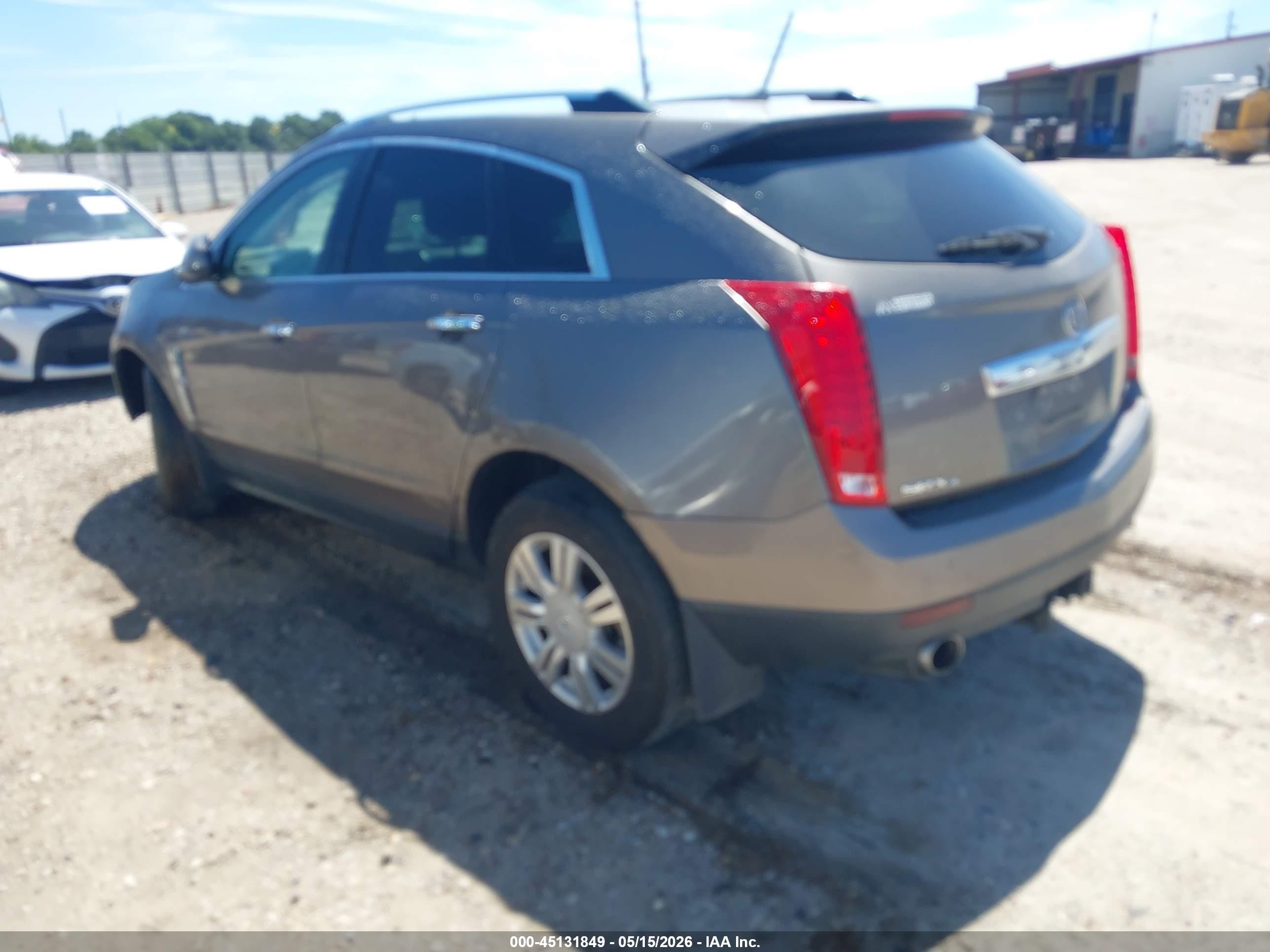 2012 Cadillac Srx Luxury Collection Серый vin: 3GYFNDE35CS508929