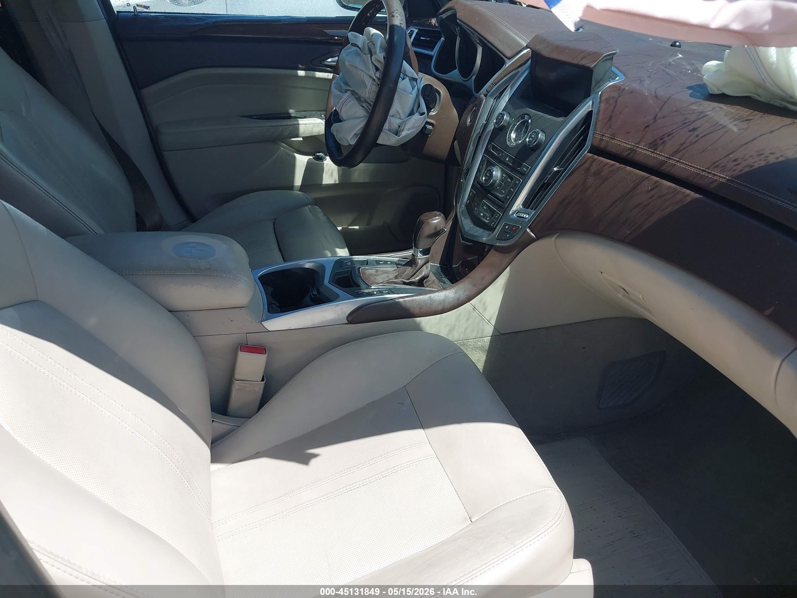 2012 Cadillac Srx Luxury Collection Серый vin: 3GYFNDE35CS508929