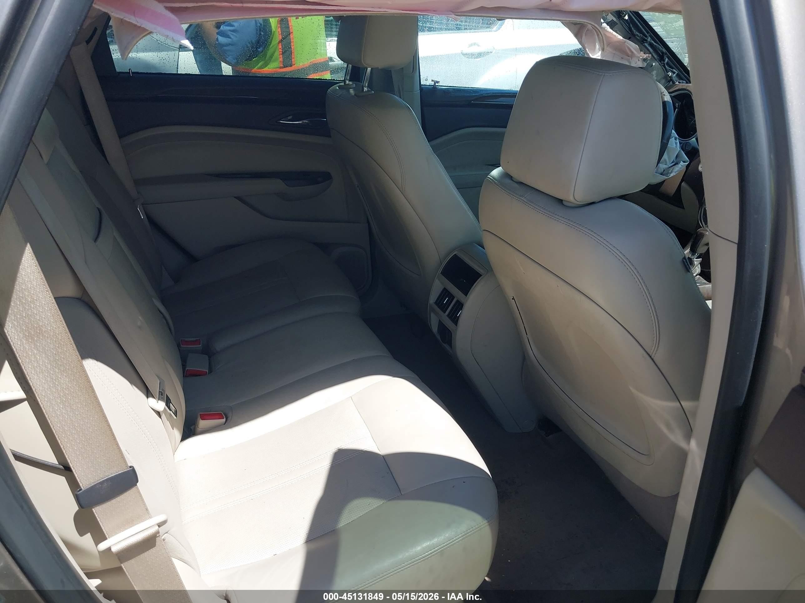 2012 Cadillac Srx Luxury Collection Серый vin: 3GYFNDE35CS508929