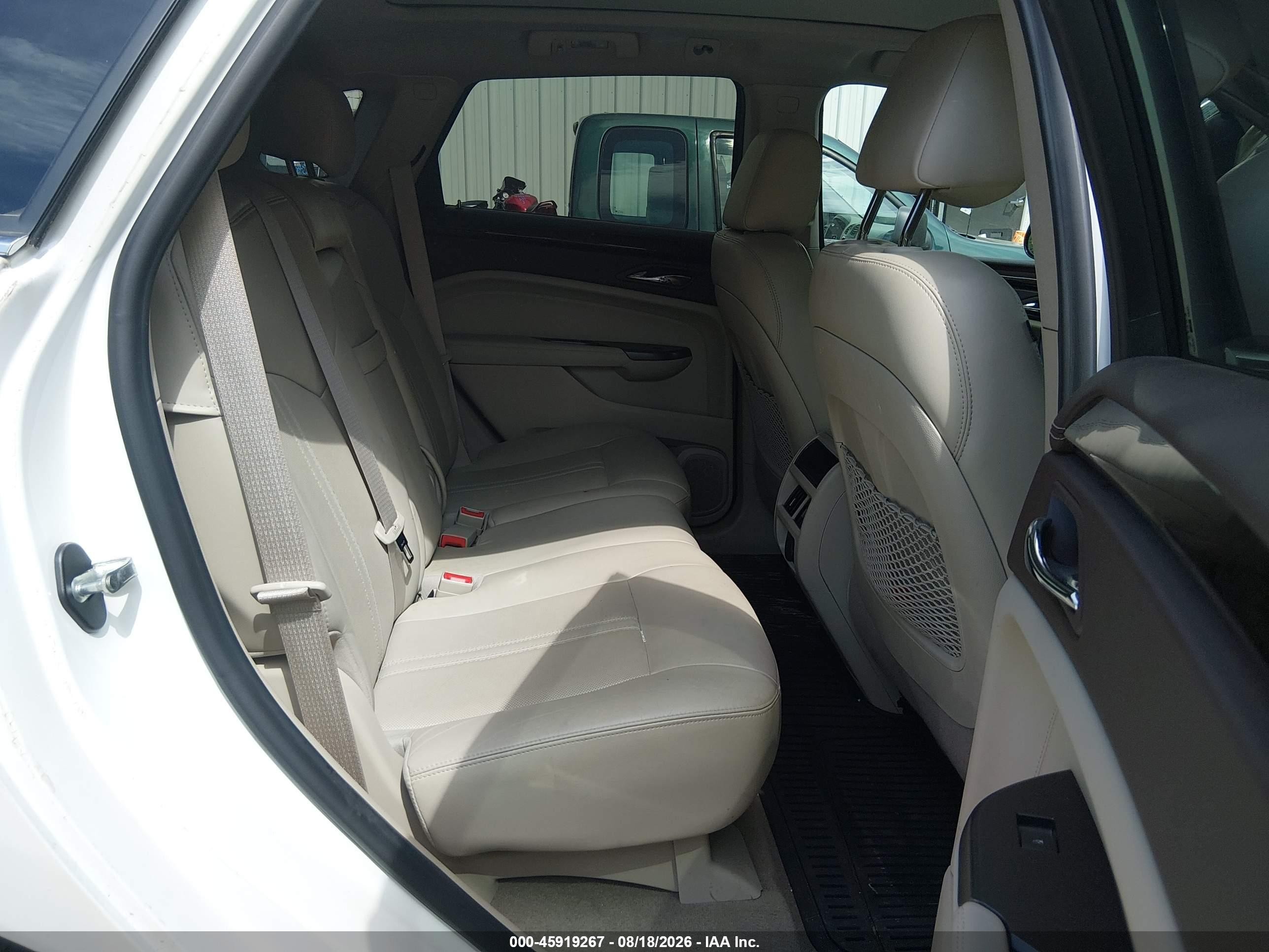 2012 Cadillac Srx Luxury Collection White vin: 3GYFNDE35CS533541