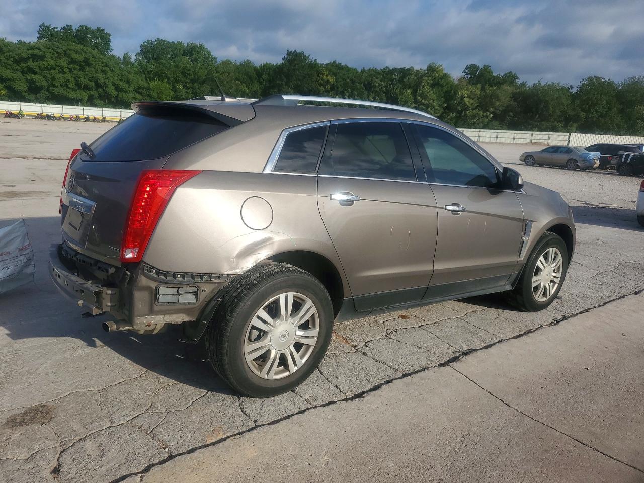 2012 Cadillac Srx Luxury Collection Brown vin: 3GYFNDE35CS583100