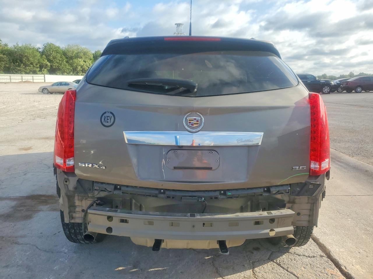 2012 Cadillac Srx Luxury Collection Brown vin: 3GYFNDE35CS583100