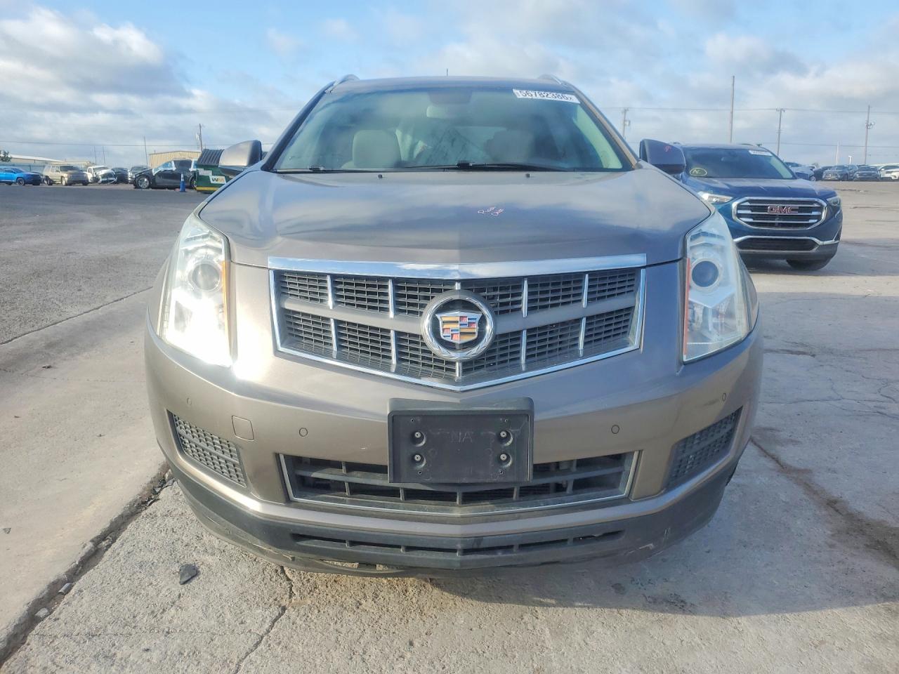 2012 Cadillac Srx Luxury Collection Brown vin: 3GYFNDE35CS583100