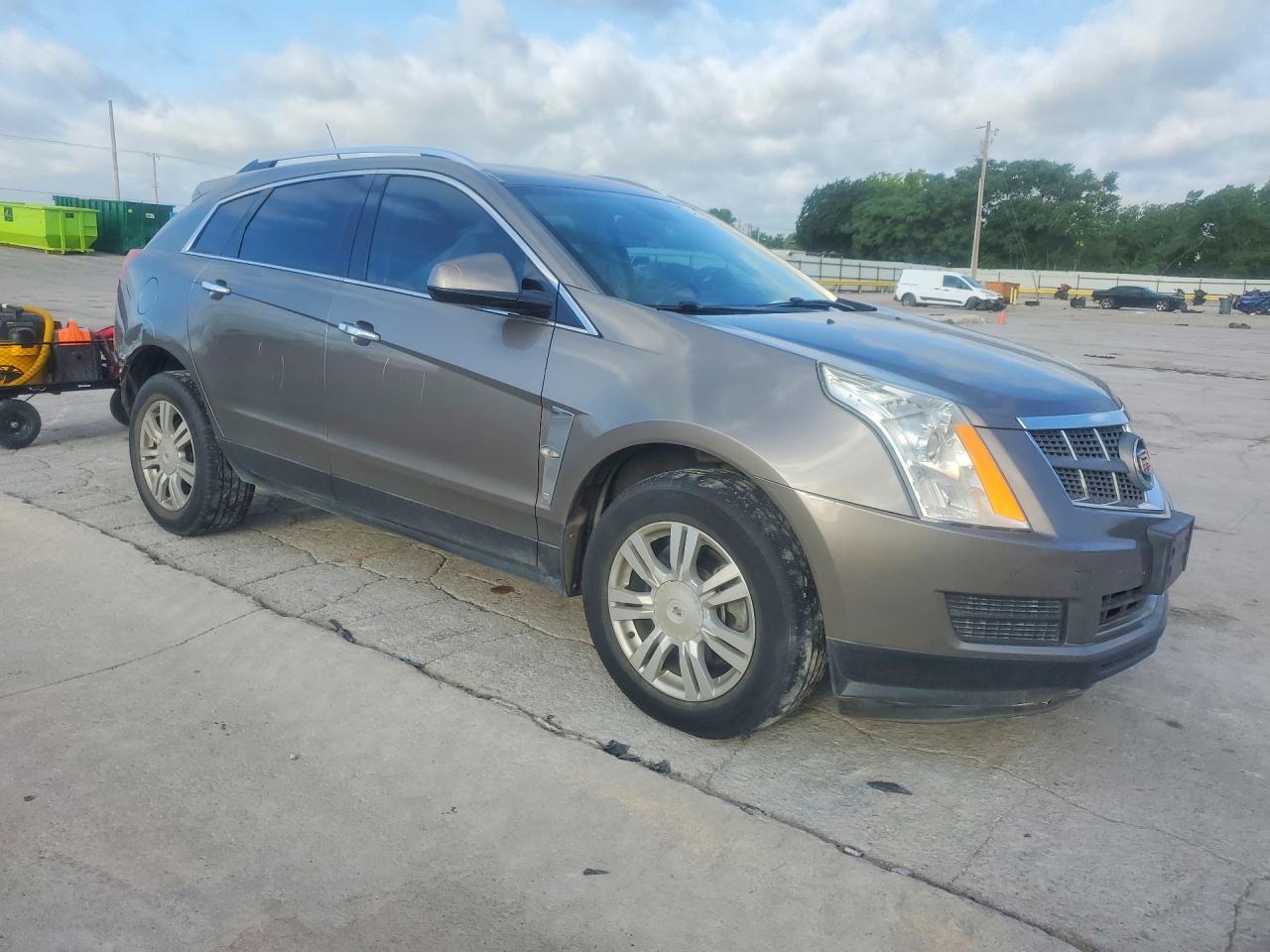 2012 Cadillac Srx Luxury Collection Brown vin: 3GYFNDE35CS583100