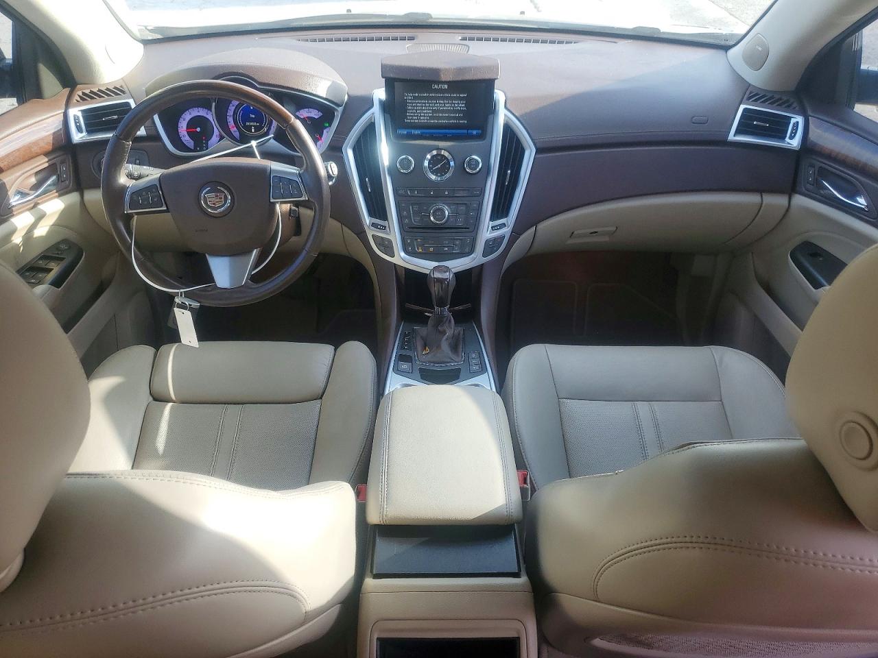2012 Cadillac Srx Luxury Collection Brown vin: 3GYFNDE35CS583100