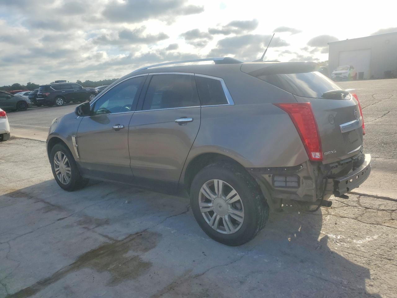 2012 Cadillac Srx Luxury Collection Brown vin: 3GYFNDE35CS583100