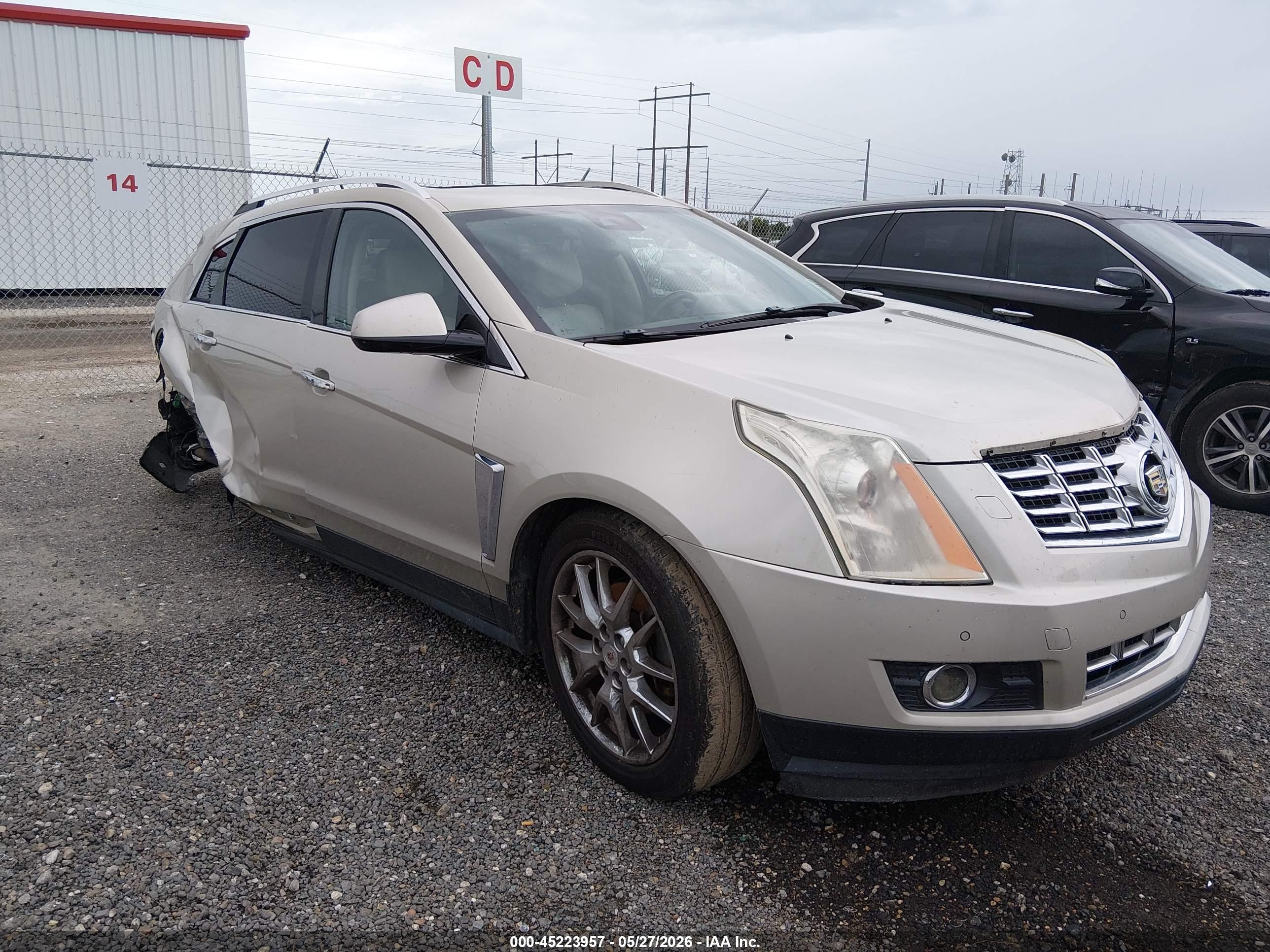 2013 Cadillac Srx Performance Collection Tan vin: 3GYFNDE35DS594938