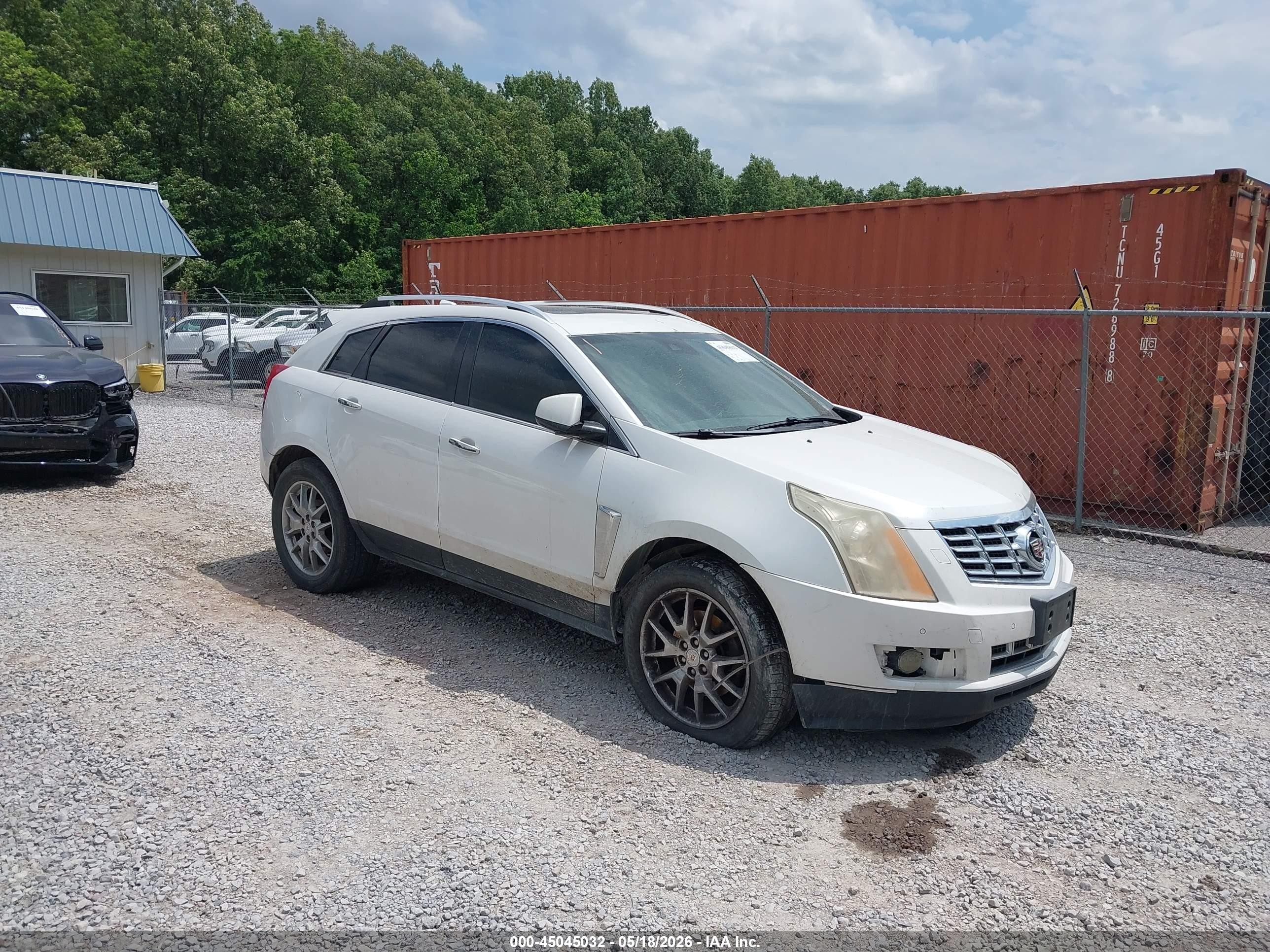 2013 Cadillac Srx Performance Collection White vin: 3GYFNDE35DS635570