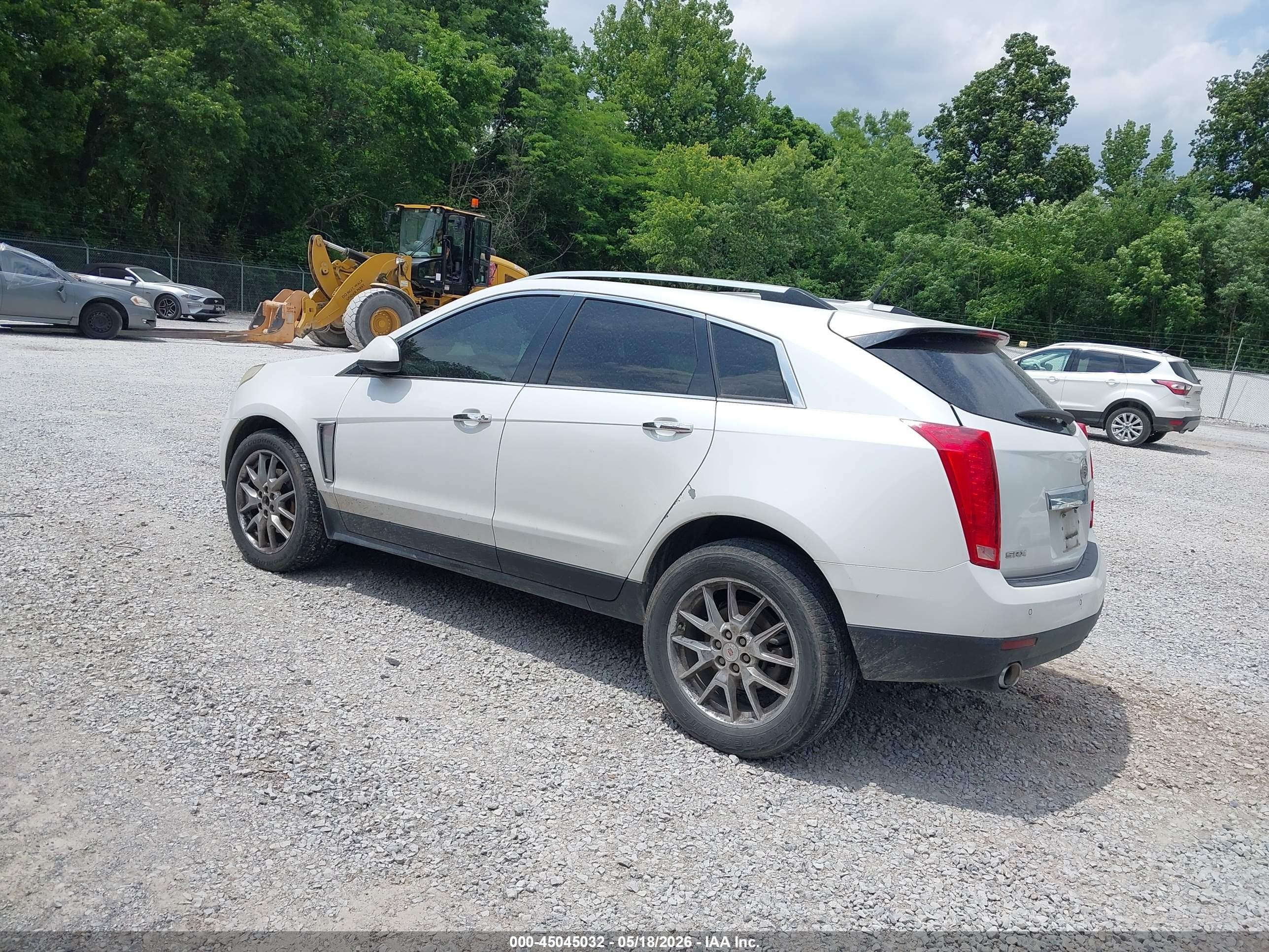 2013 Cadillac Srx Performance Collection White vin: 3GYFNDE35DS635570