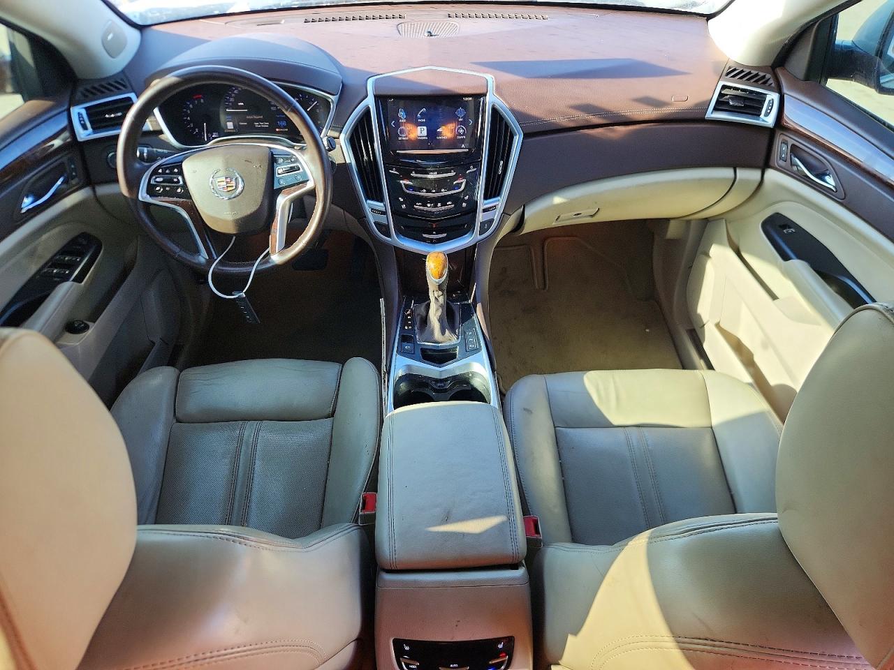 2014 Cadillac Srx Premium Collection White vin: 3GYFNDE35ES627759