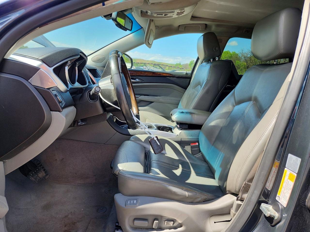 2012 Cadillac Srx Luxury Collection Charcoal vin: 3GYFNDE36CS548131