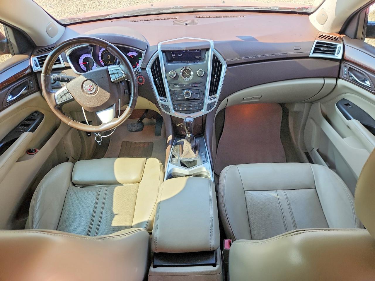 2012 Cadillac Srx Luxury Collection Красный vin: 3GYFNDE36CS559470