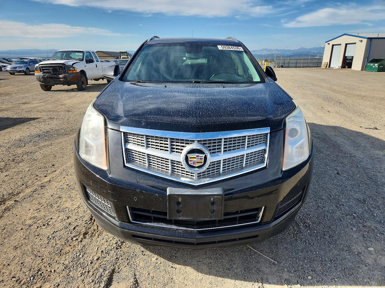 2012 Cadillac Srx Luxury Collection Black vin: 3GYFNDE36CS608358