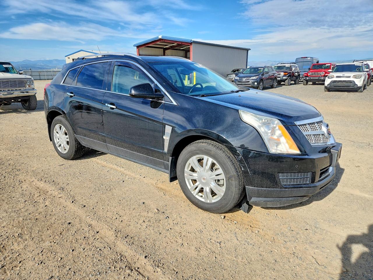 2012 Cadillac Srx Luxury Collection Black vin: 3GYFNDE36CS608358