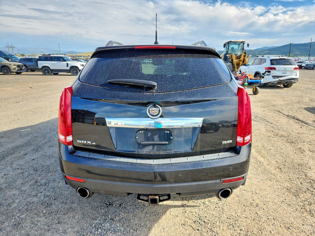 2012 Cadillac Srx Luxury Collection Black vin: 3GYFNDE36CS608358