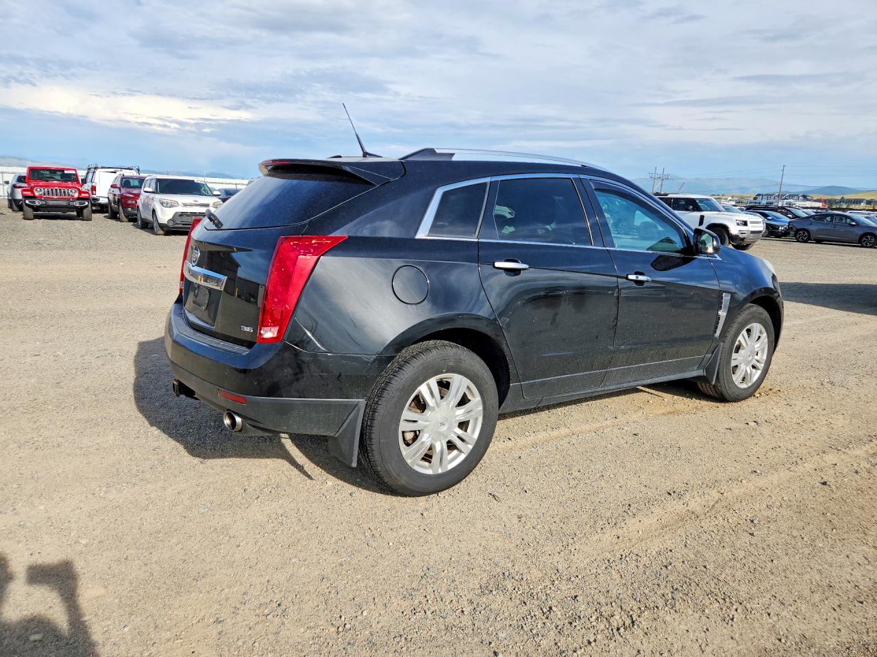 2012 Cadillac Srx Luxury Collection Black vin: 3GYFNDE36CS608358