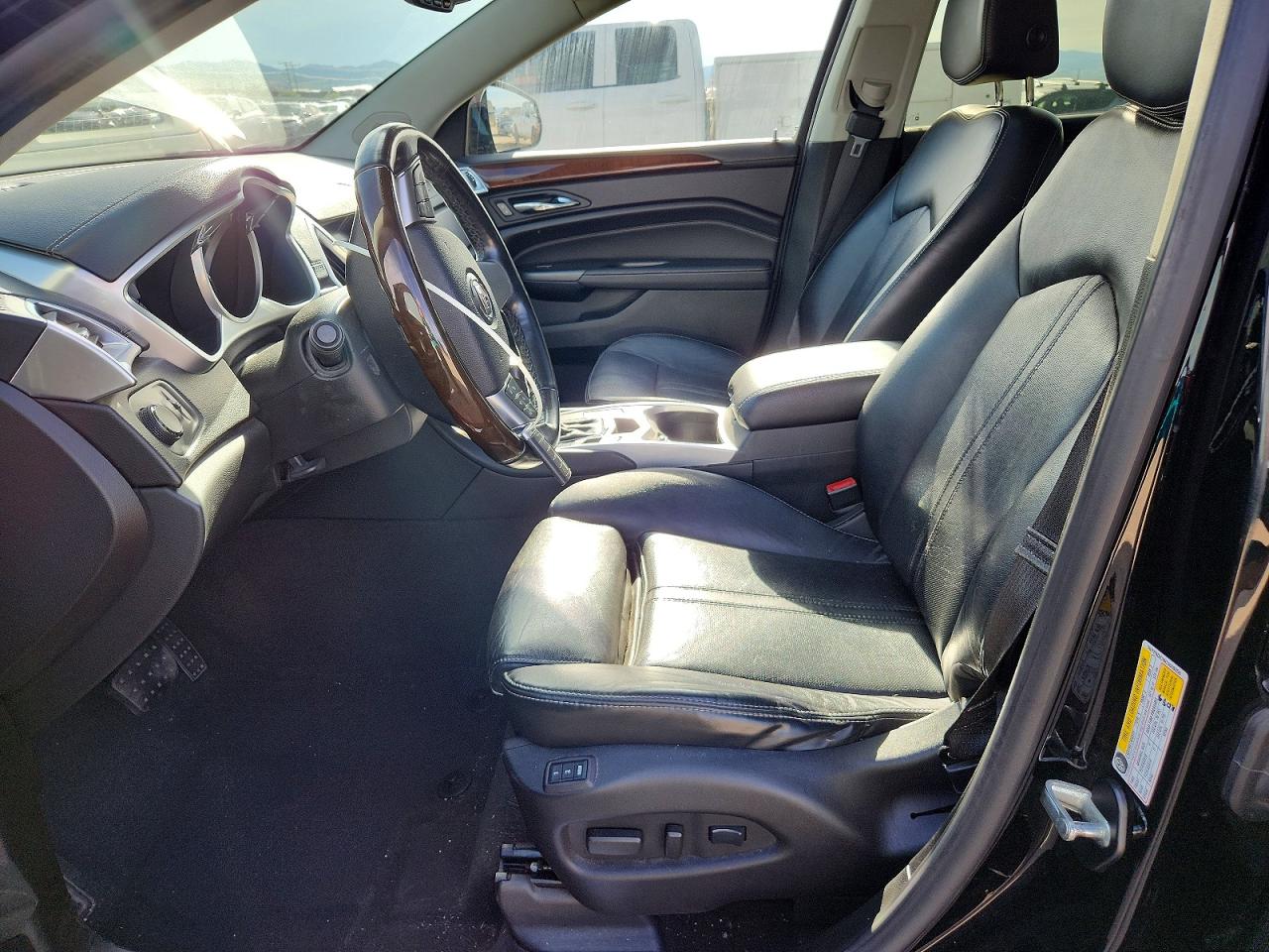 2012 Cadillac Srx Luxury Collection Black vin: 3GYFNDE36CS608358