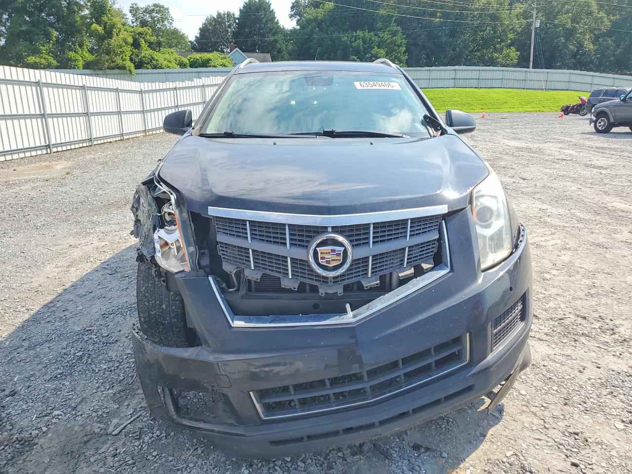 2012 Cadillac Srx Luxury Collection Black vin: 3GYFNDE36CS645989