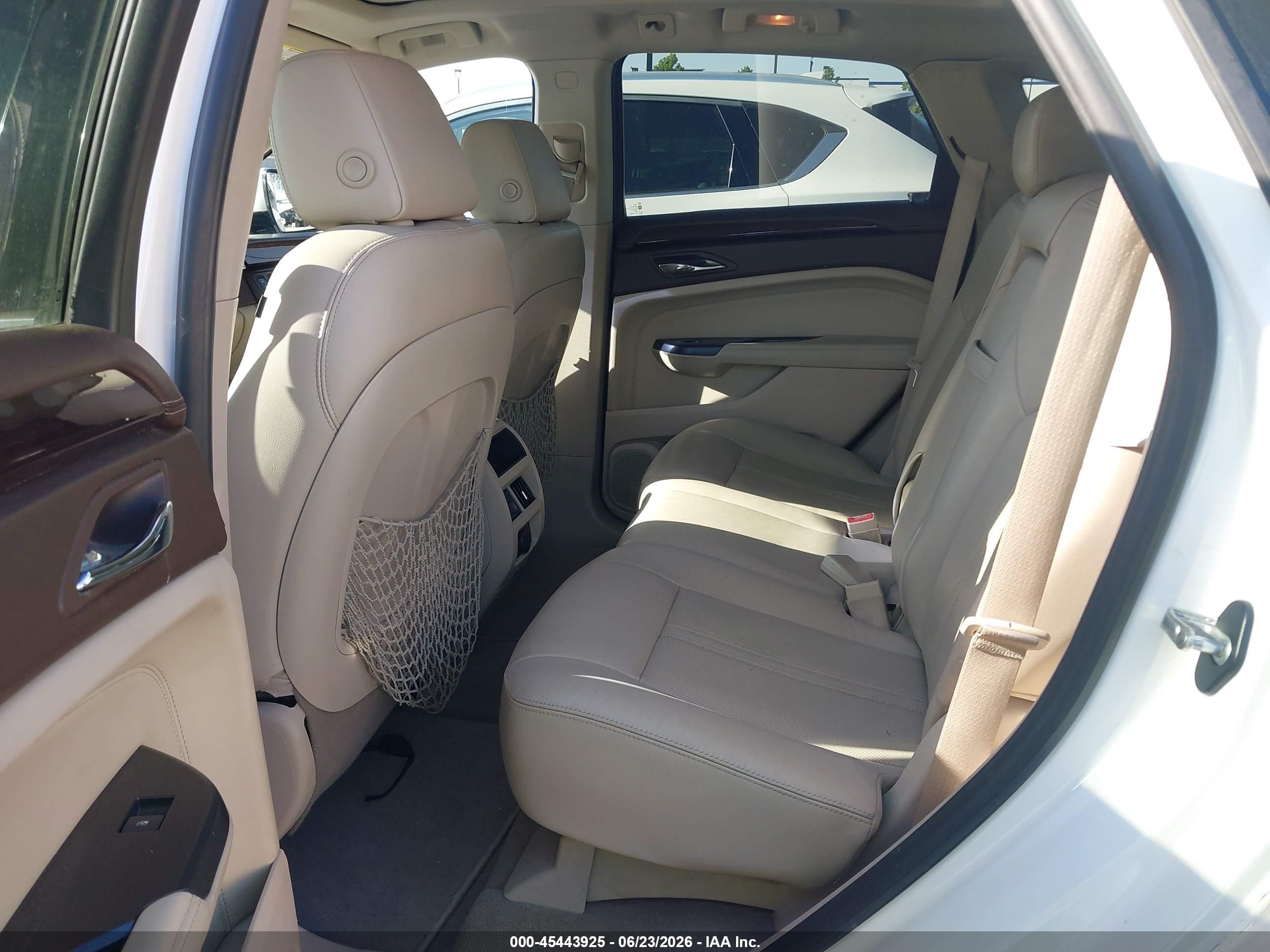 2013 Cadillac Srx Performance Collection White vin: 3GYFNDE36DS557509