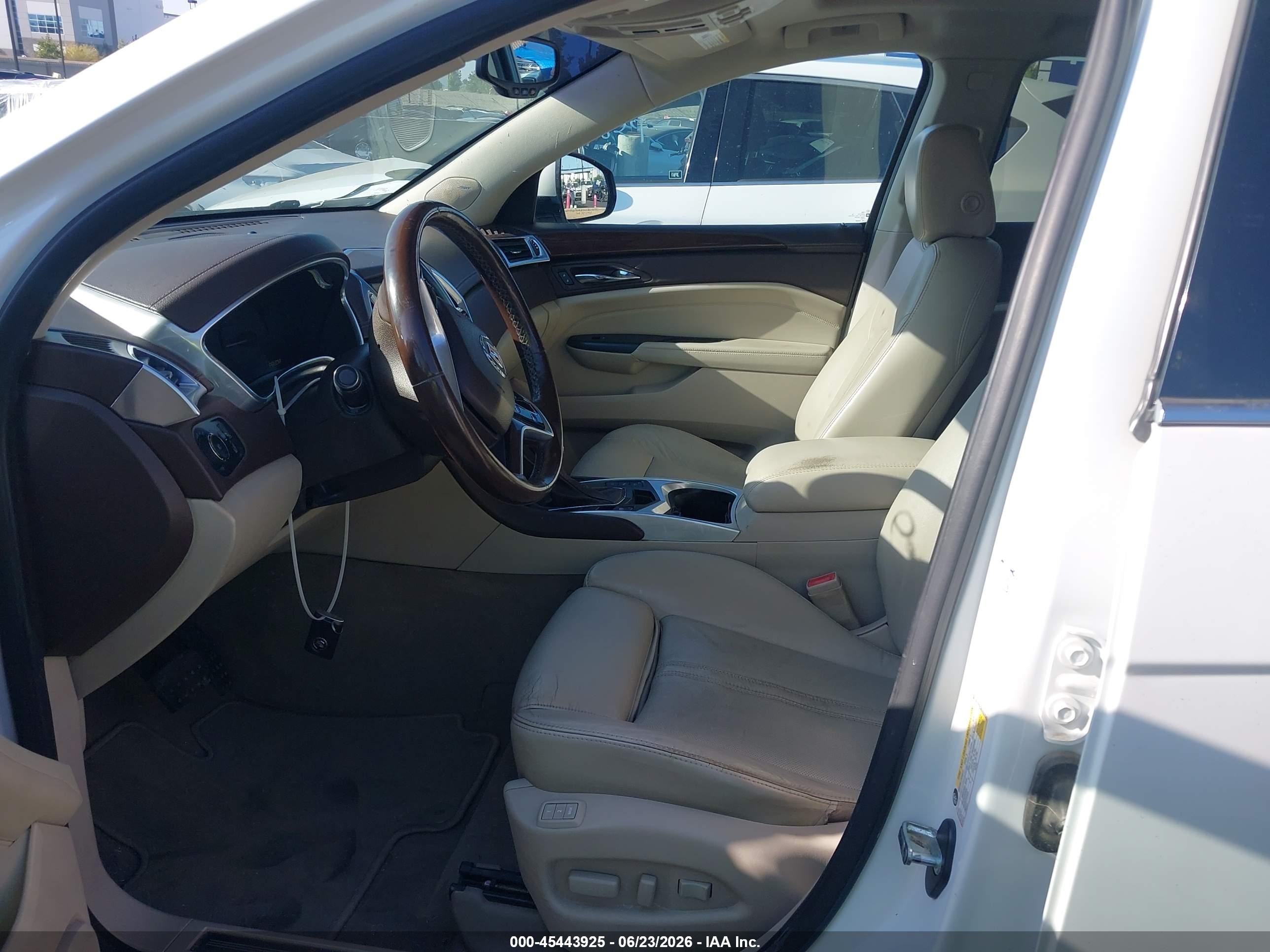 2013 Cadillac Srx Performance Collection White vin: 3GYFNDE36DS557509