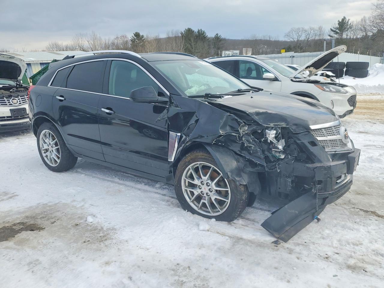 2013 Cadillac Srx Performance Collection Black vin: 3GYFNDE36DS571264