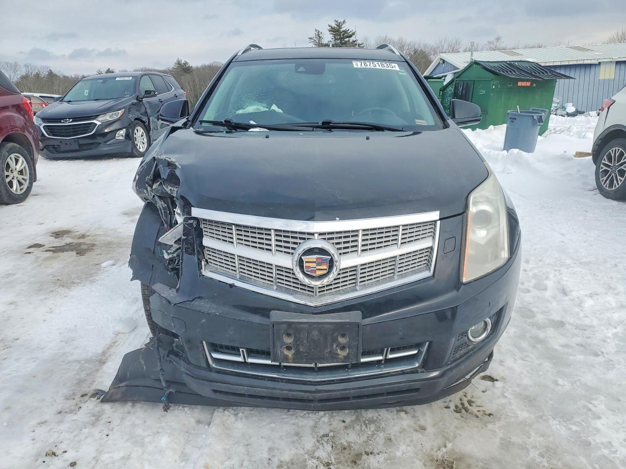 2013 Cadillac Srx Performance Collection Black vin: 3GYFNDE36DS571264