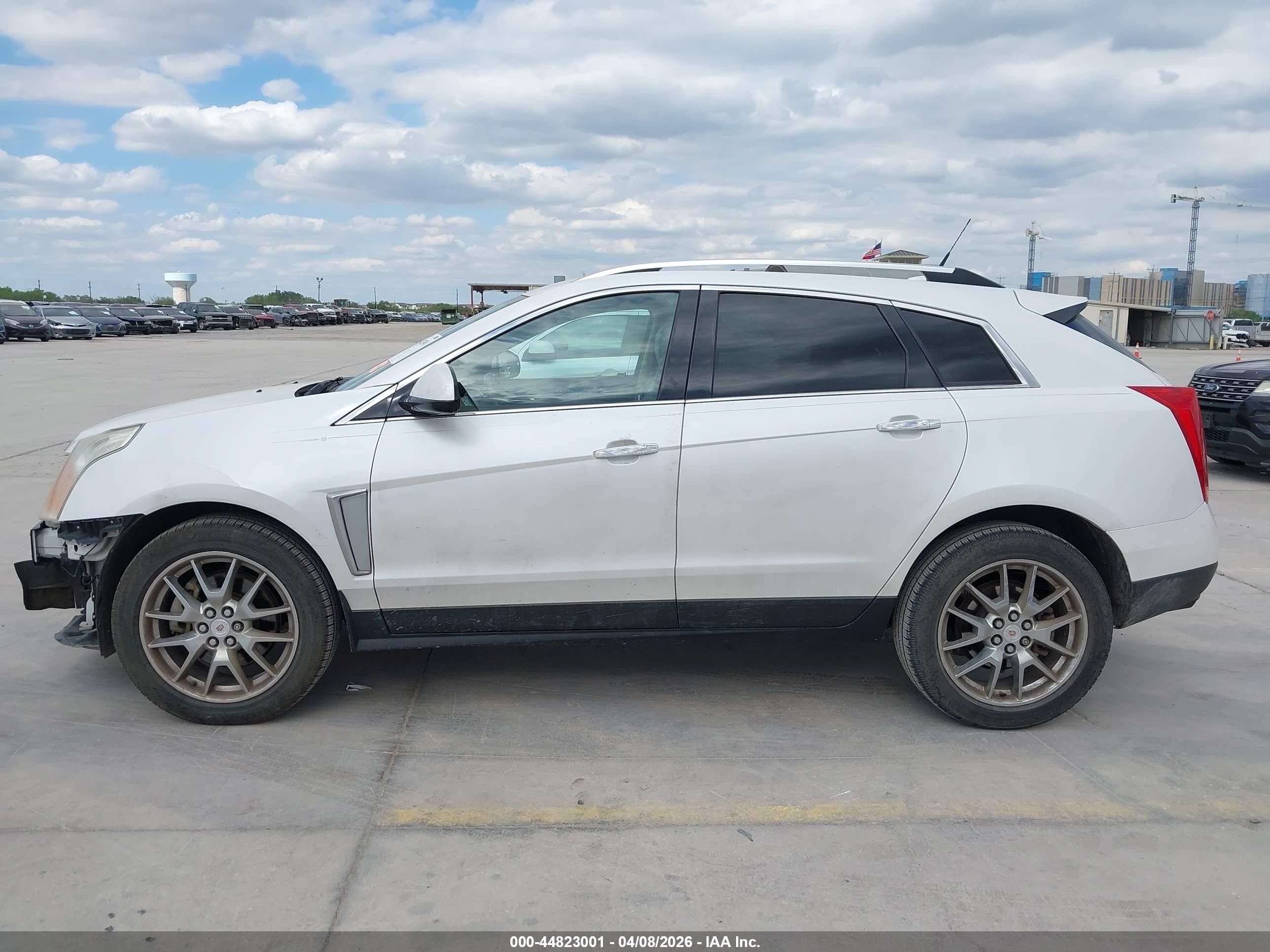 2013 Cadillac Srx Performance Collection White vin: 3GYFNDE36DS575931
