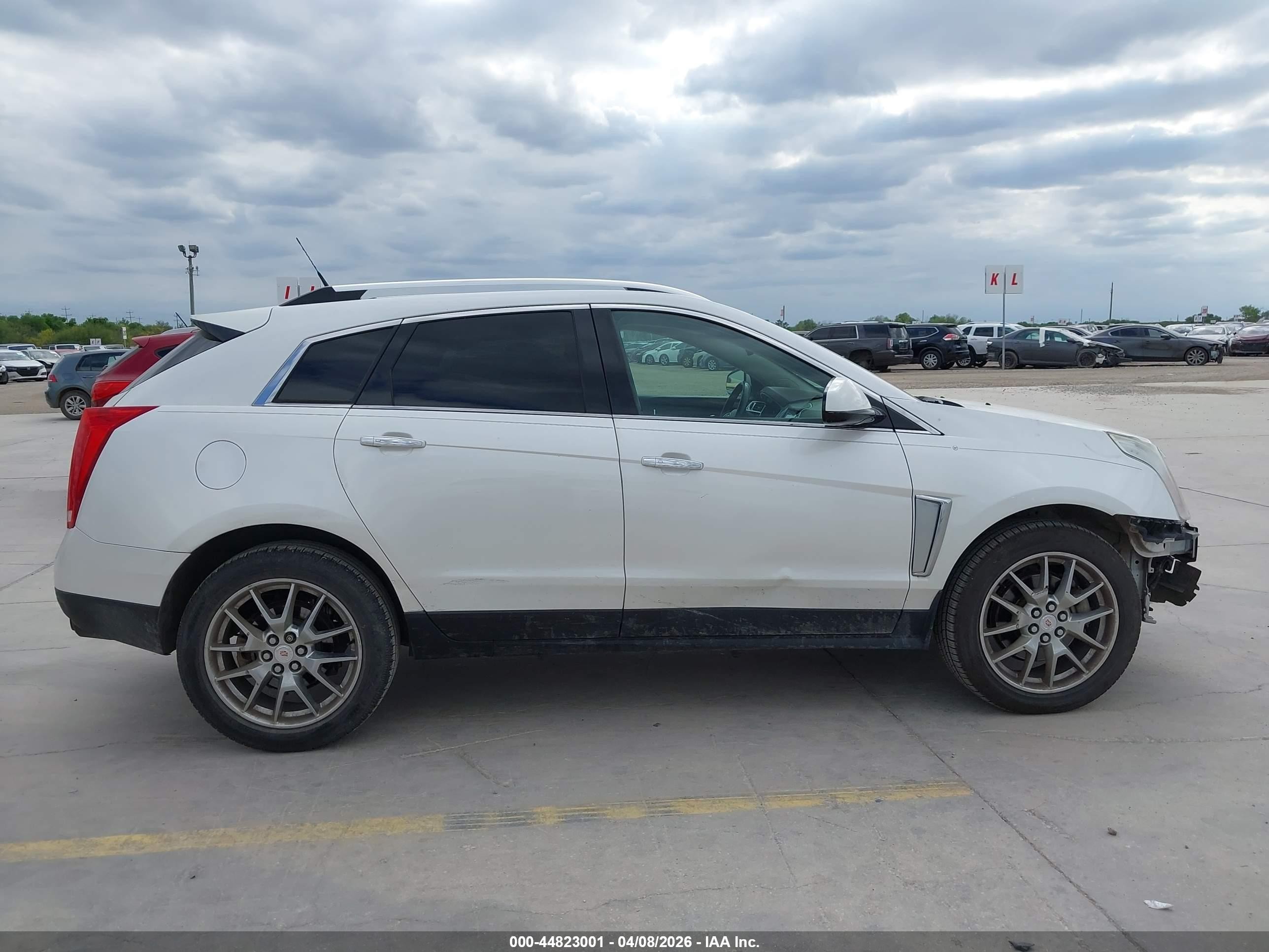 2013 Cadillac Srx Performance Collection White vin: 3GYFNDE36DS575931