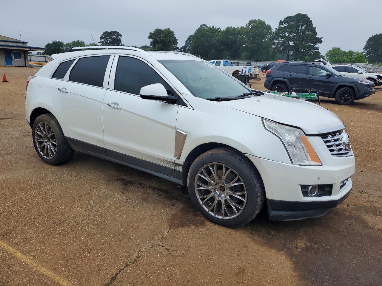 2013 Cadillac Srx Performance Collection White vin: 3GYFNDE36DS637831