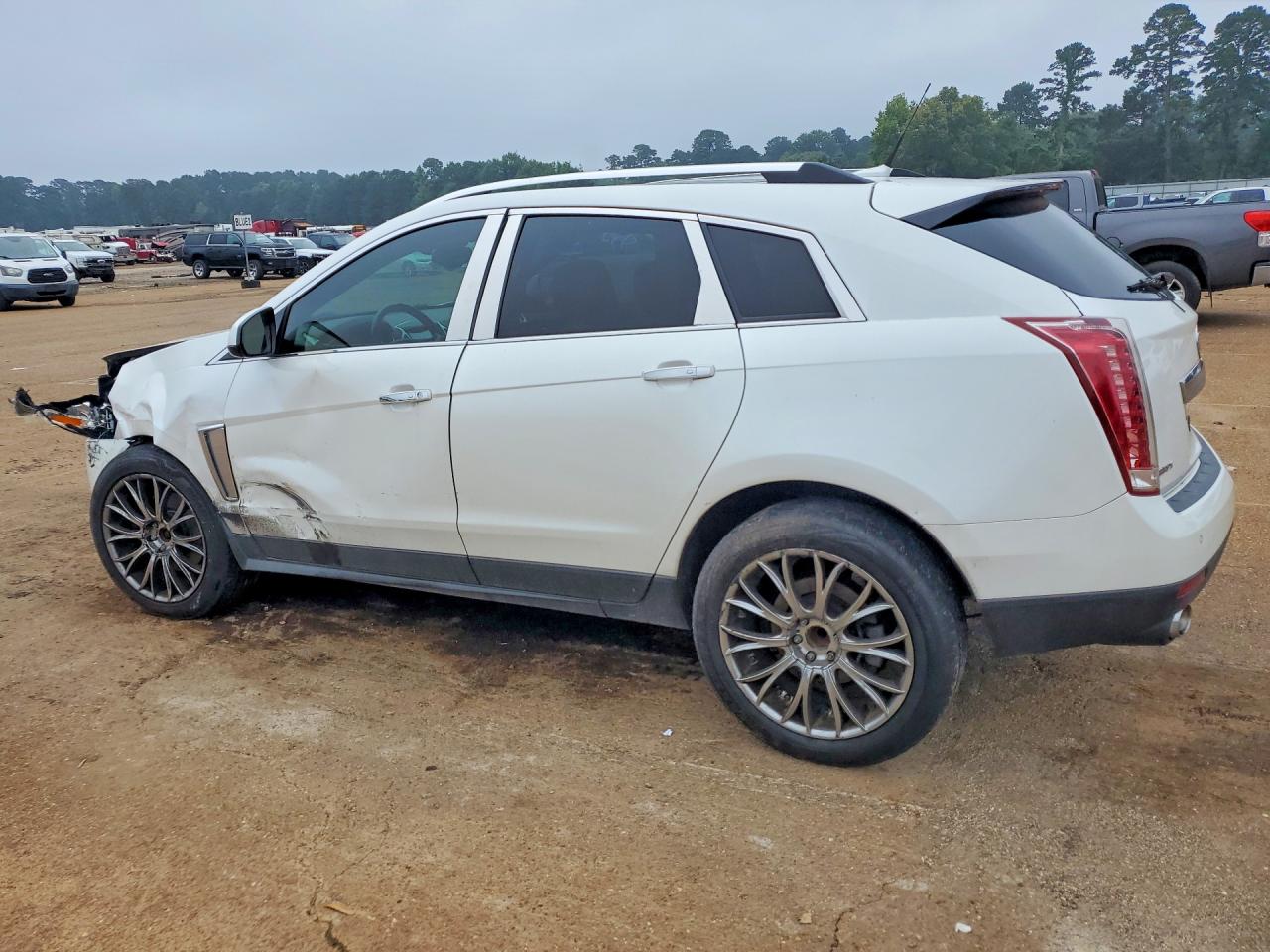 2013 Cadillac Srx Performance Collection White vin: 3GYFNDE36DS637831