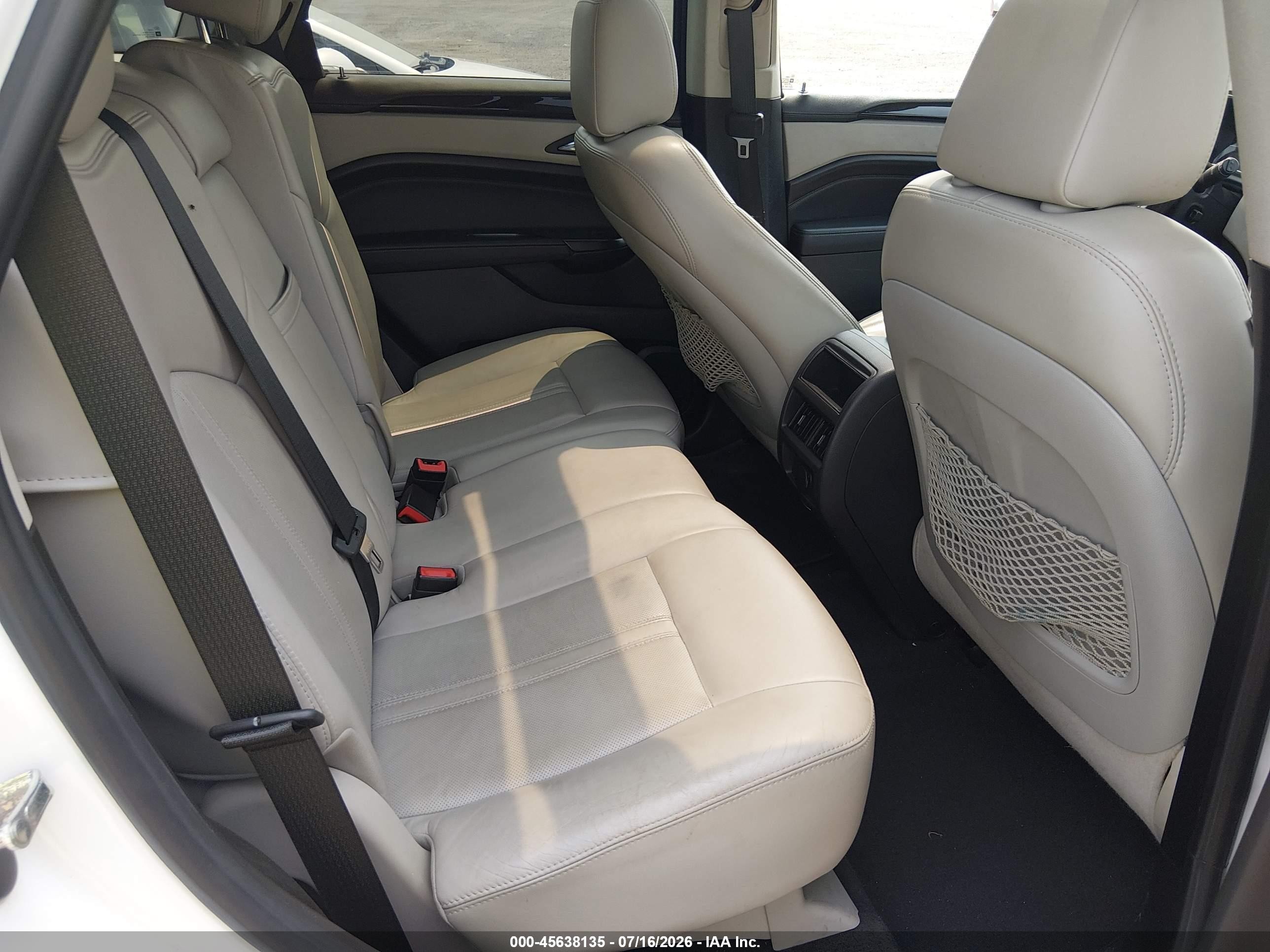 2013 Cadillac Srx Performance Collection White vin: 3GYFNDE36DS645217