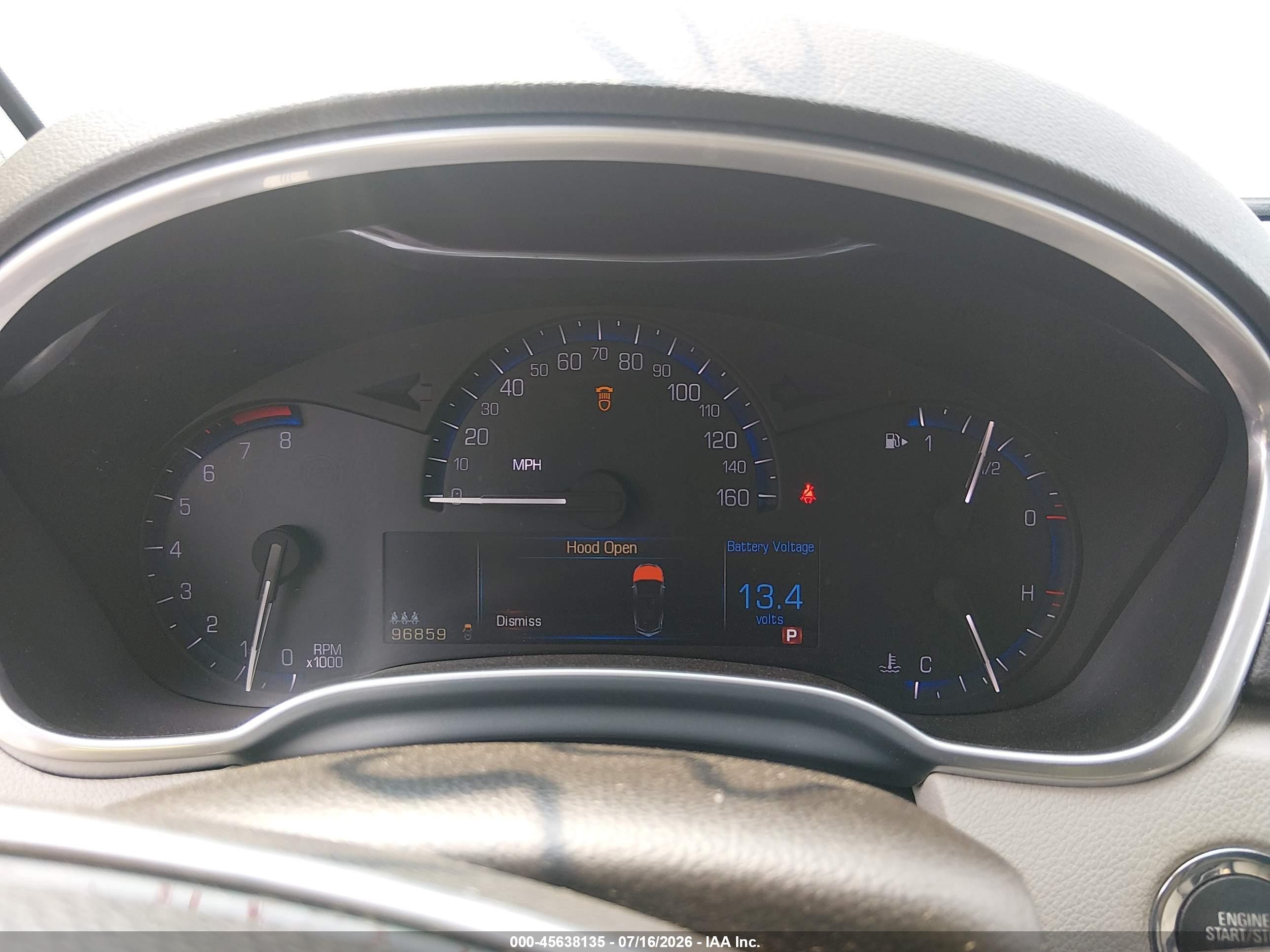 2013 Cadillac Srx Performance Collection White vin: 3GYFNDE36DS645217