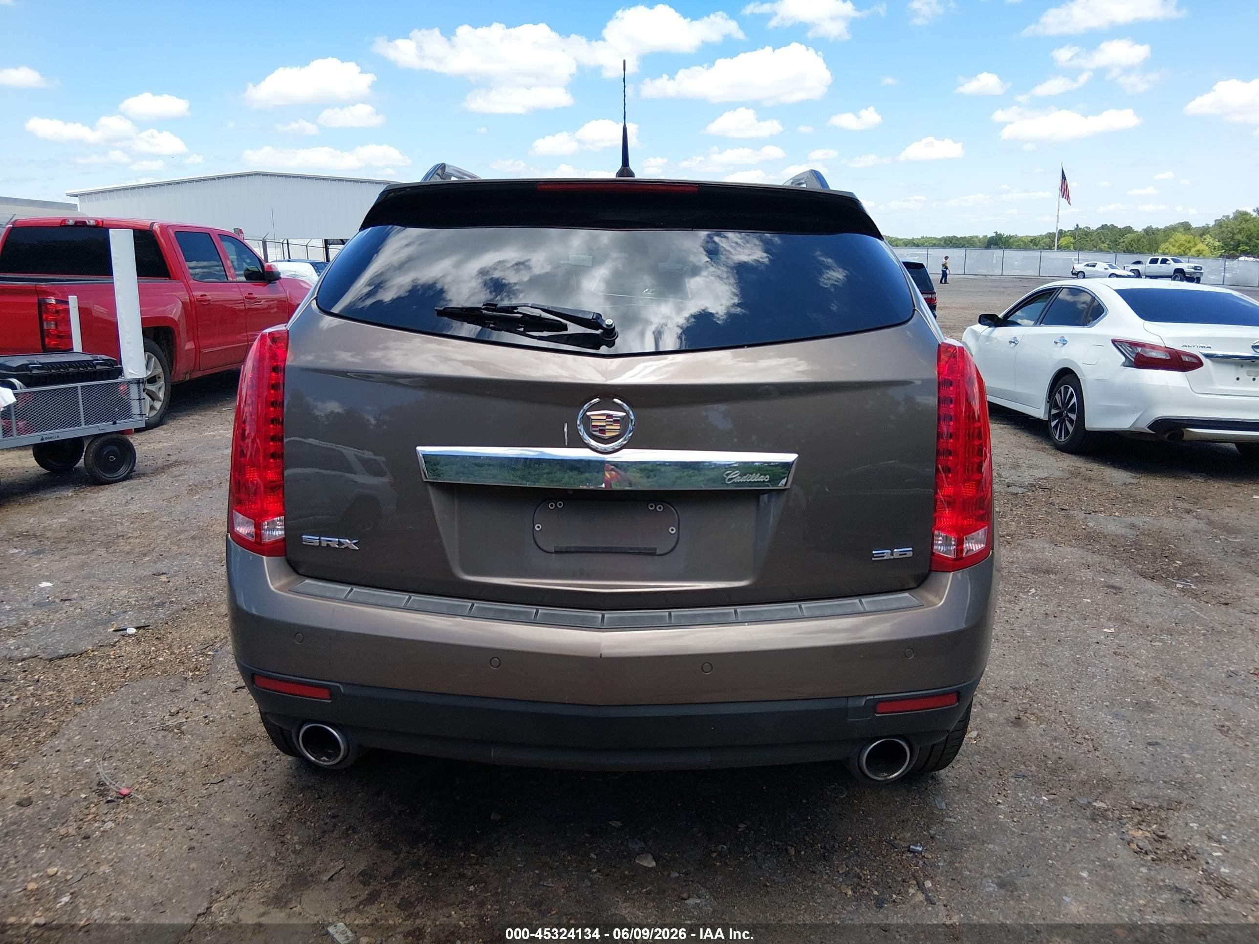 2014 Cadillac Srx Premium Collection Желто-коричневый vin: 3GYFNDE36ES635983