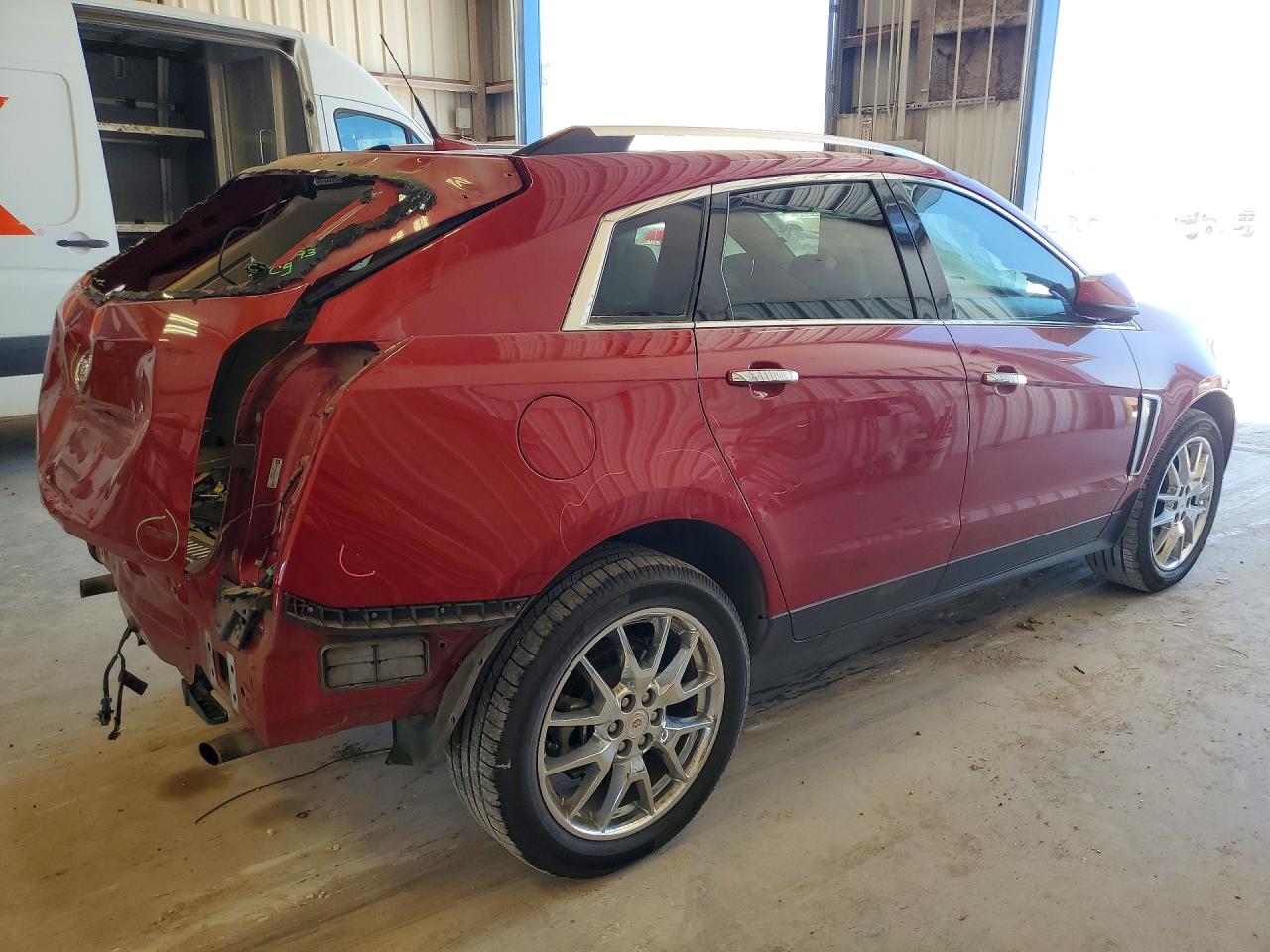 2014 Cadillac Srx Premium Collection Red vin: 3GYFNDE36ES654176