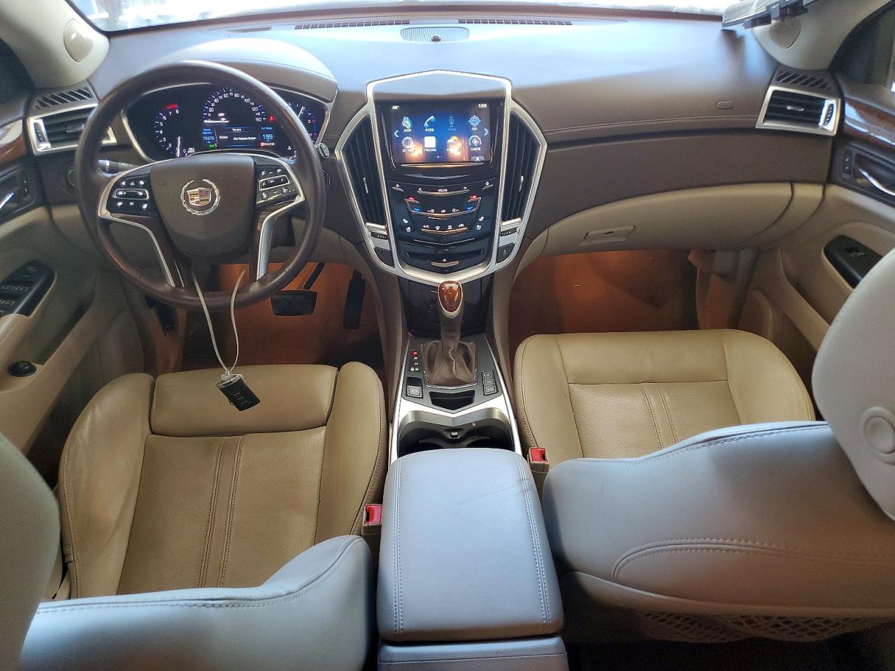 2014 Cadillac Srx Premium Collection Red vin: 3GYFNDE36ES654176