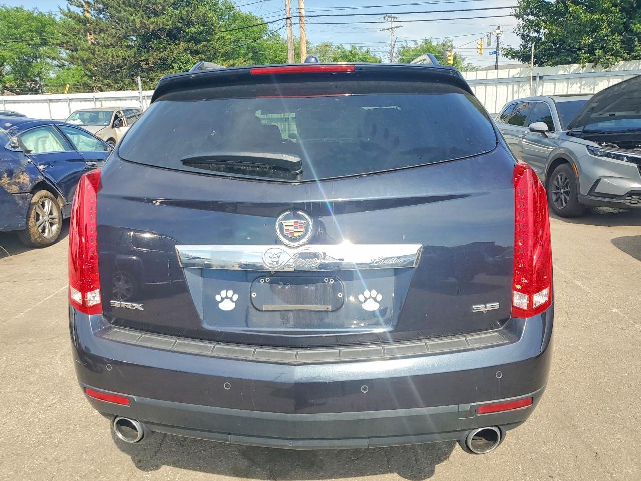 2016 Cadillac Srx Premium Collection Blue vin: 3GYFNDE36GS547177