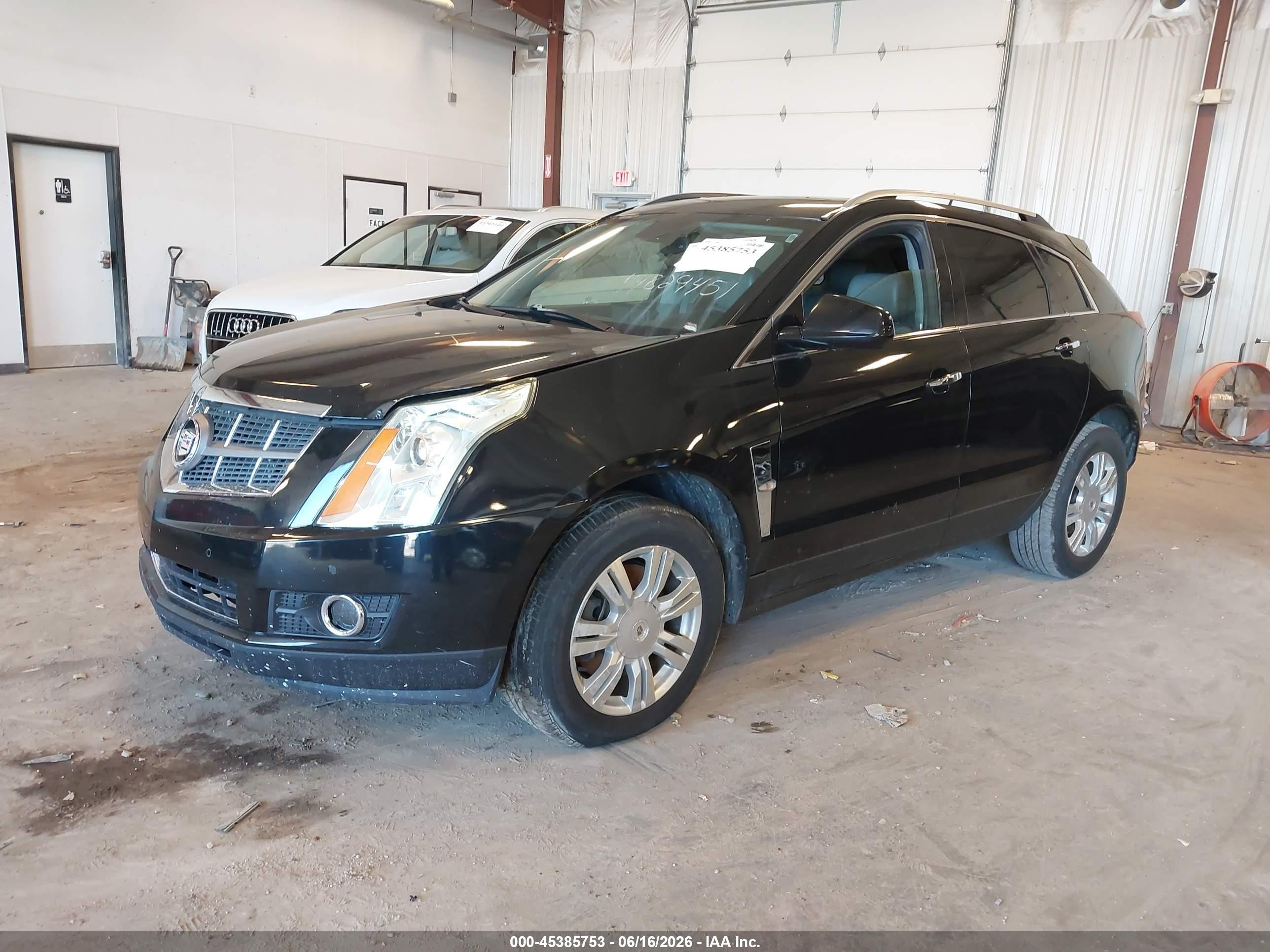 2012 Cadillac Srx Luxury Collection Черный vin: 3GYFNDE37CS529085